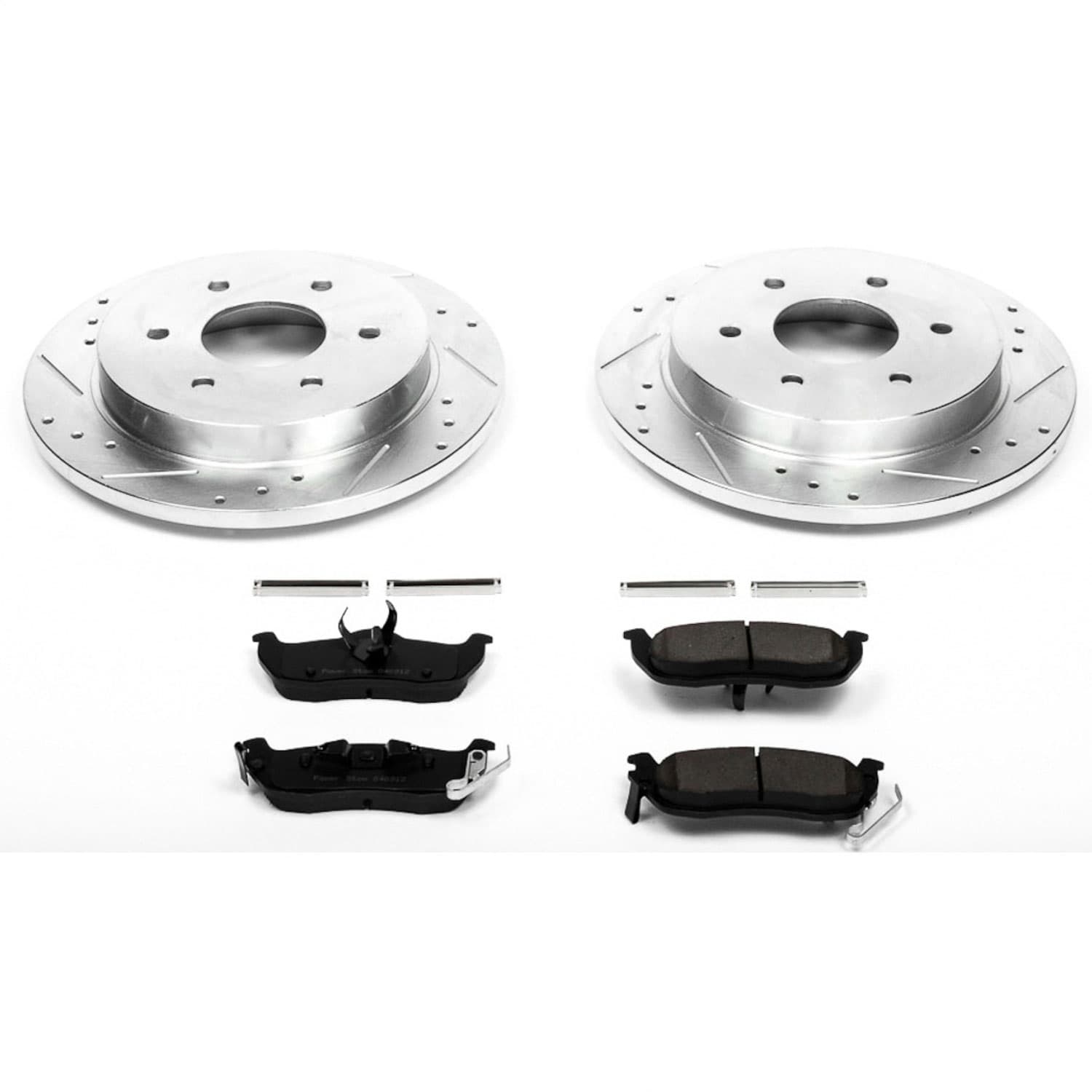 Power Stop - K2445 - Rear - Disc Brake Pad and Rotor Kit image 1