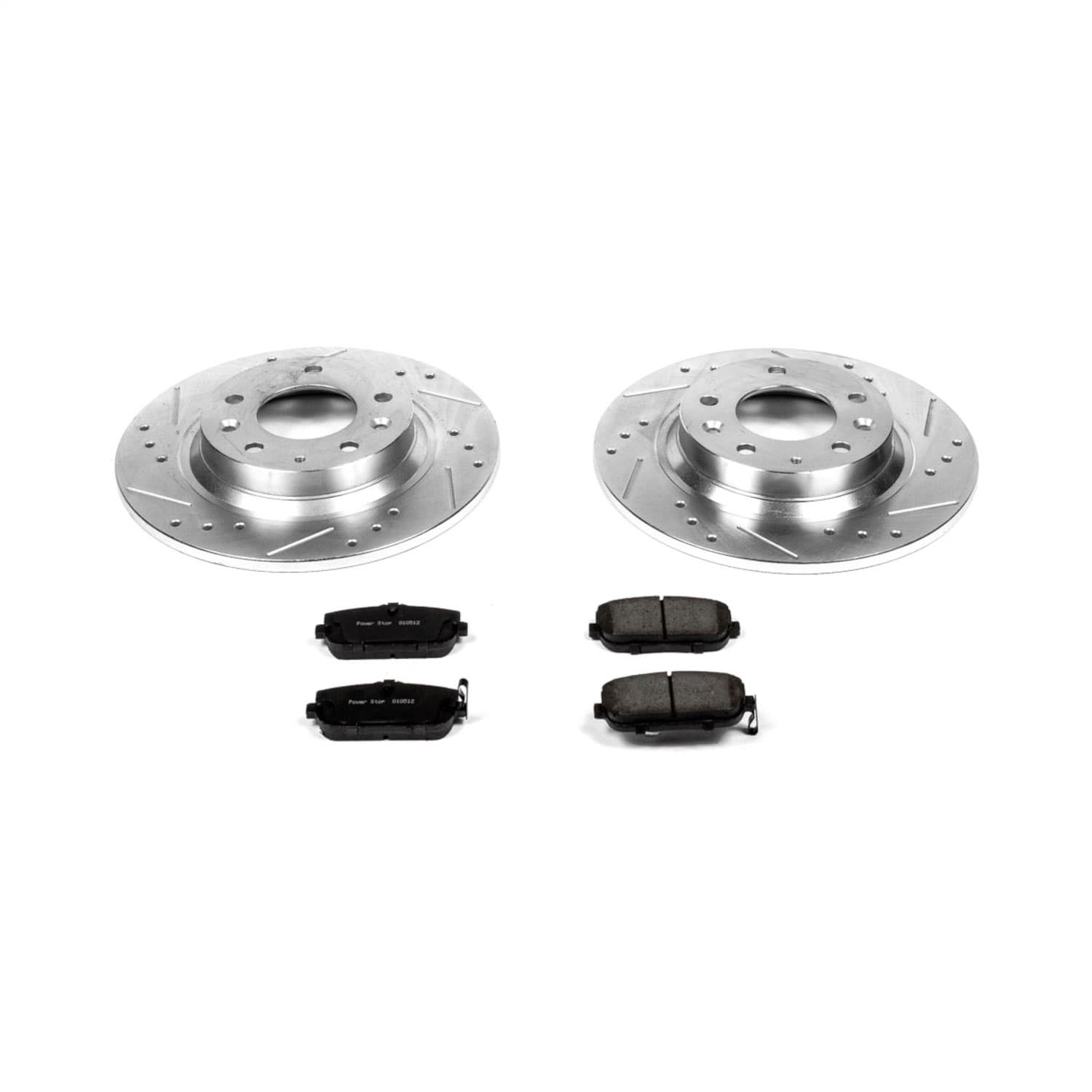 Power Stop - K2451 - Rear - Disc Brake Pad and Rotor Kit image 1