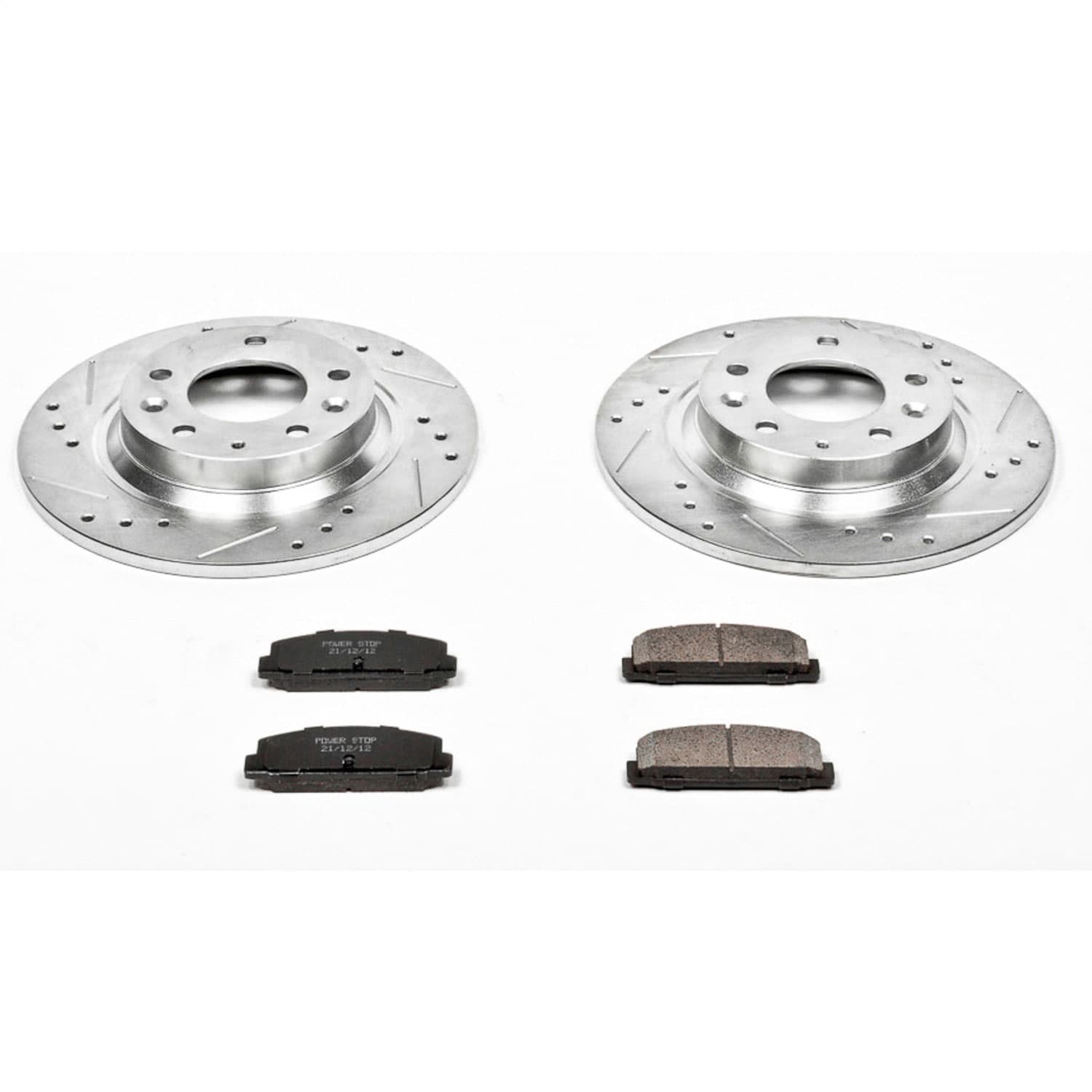 Power Stop - K2452 - Rear - Disc Brake Pad and Rotor Kit image 1