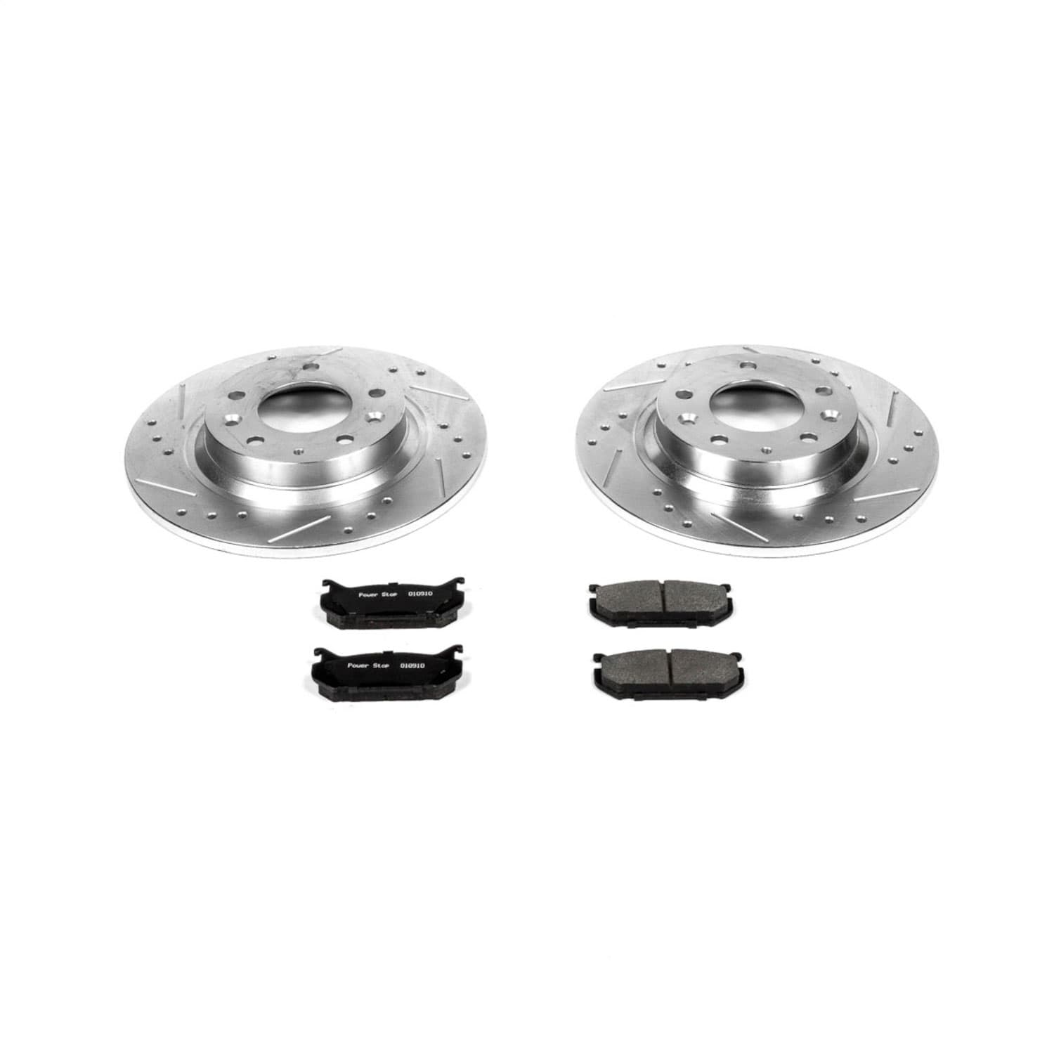 Power Stop - K2453 - Rear - Disc Brake Pad and Rotor Kit image 1