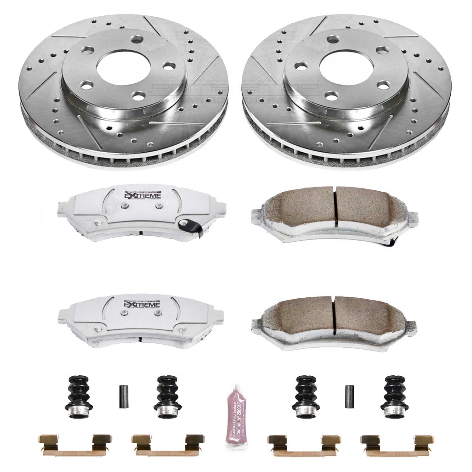 Power Stop - K2553-26 - Front - Disc Brake Pad and Rotor Kit image 1