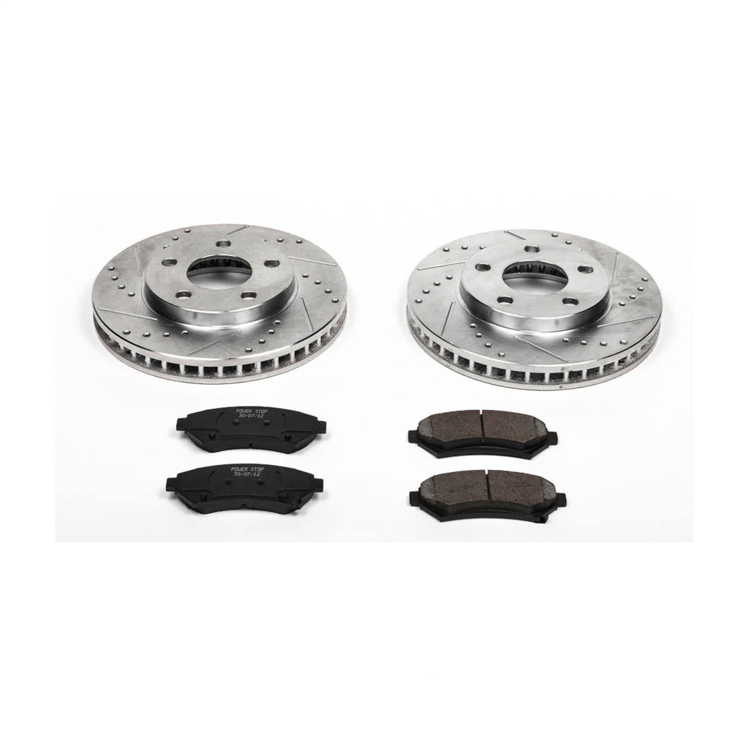 Power Stop - K2553 - Front - Disc Brake Pad and Rotor Kit image 1