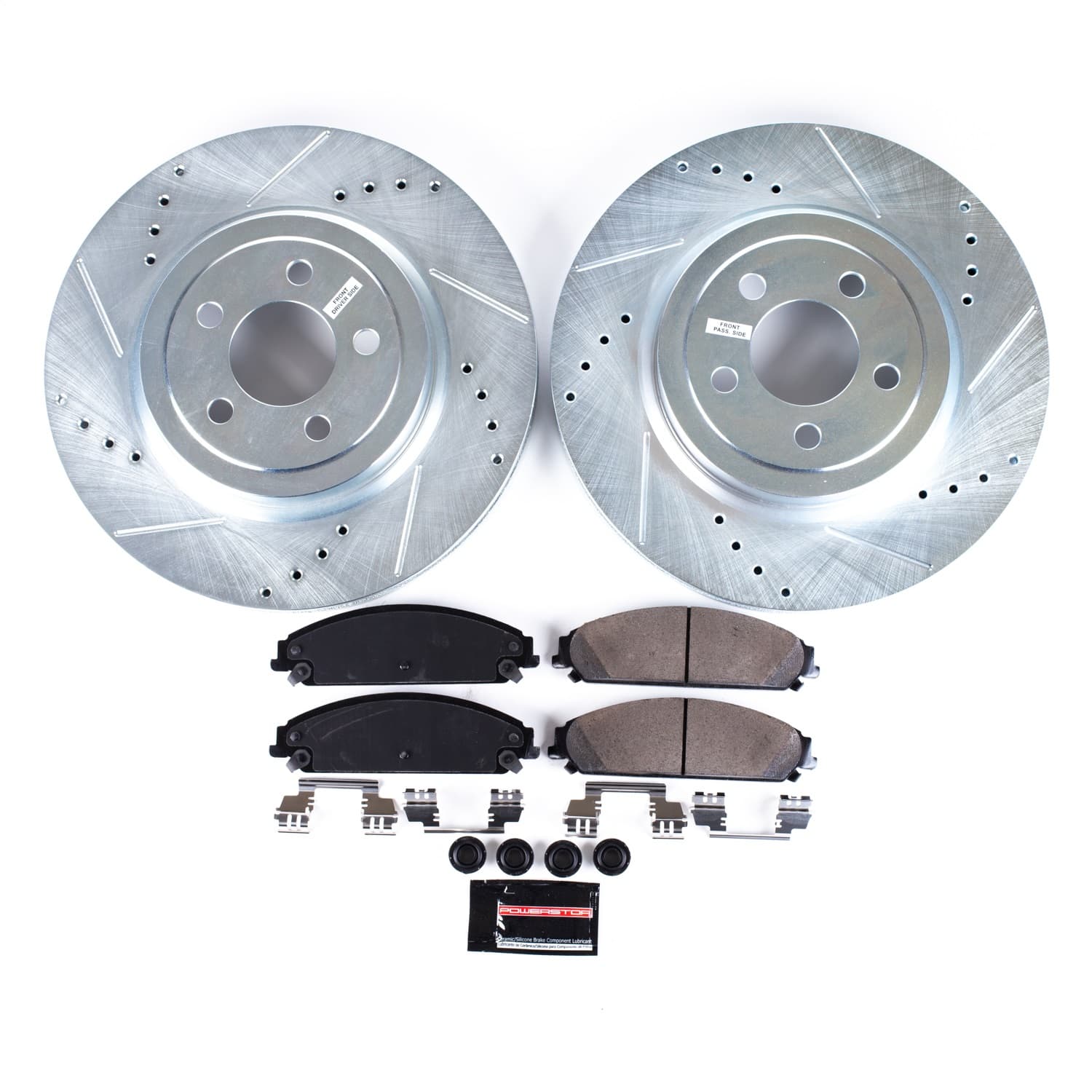 Power Stop - K2560 - Front - Disc Brake Pad and Rotor Kit image 3