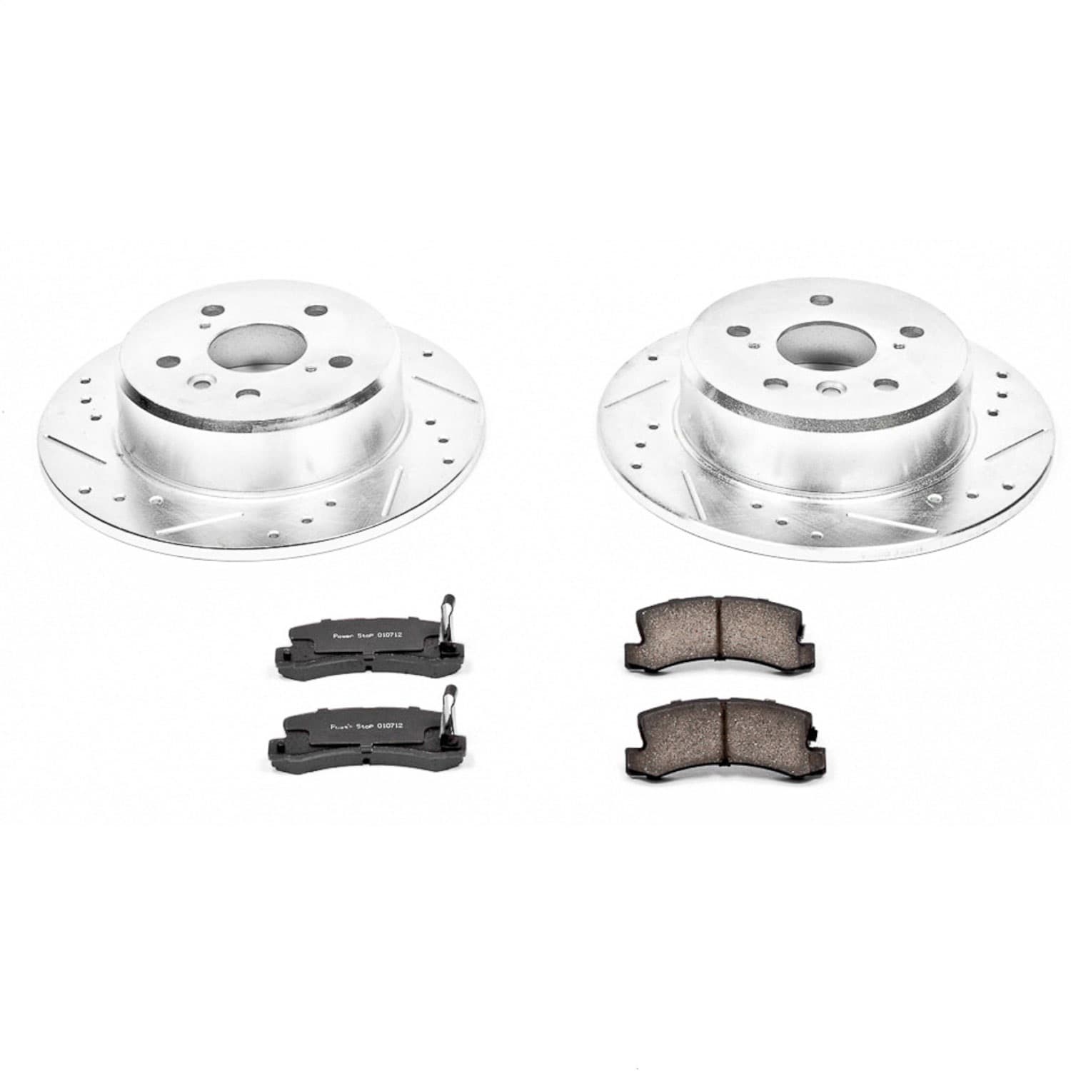 Power Stop - K2564 - Rear - Disc Brake Pad and Rotor Kit image 1