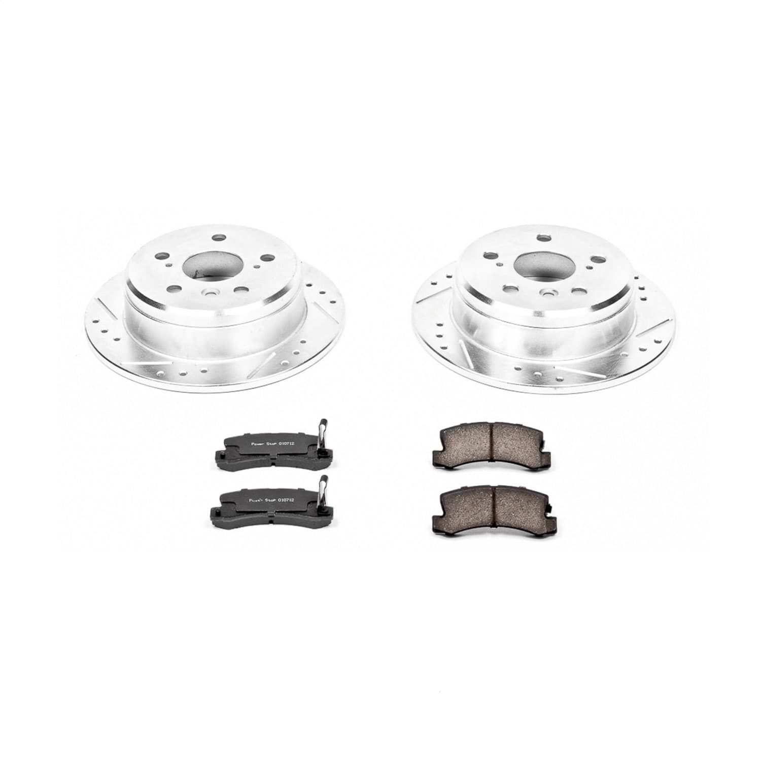 Power Stop - K2565 - Rear - Disc Brake Pad and Rotor Kit image 1