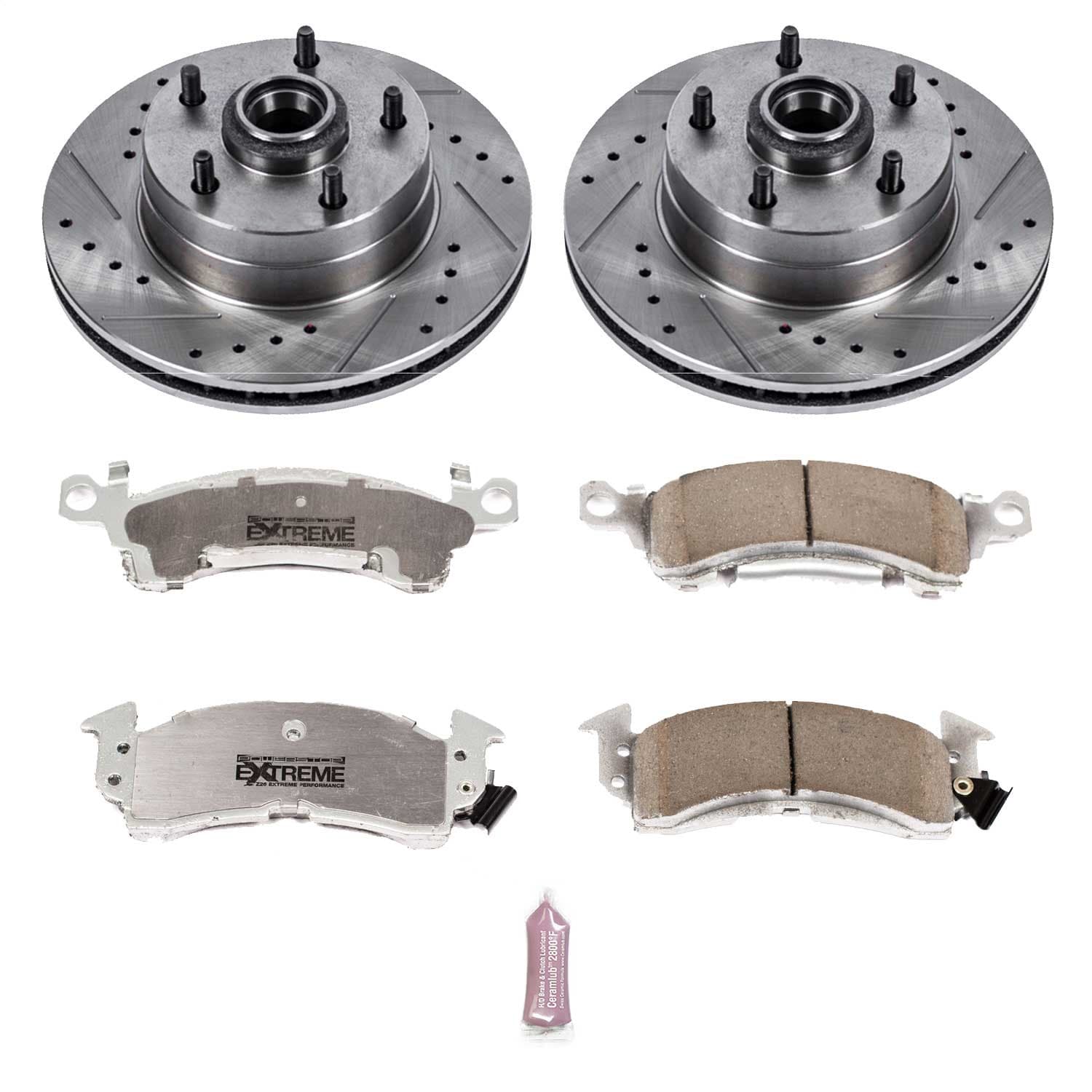 Power Stop - K2579-26 - Front - Disc Brake Pad and Rotor Kit image 1