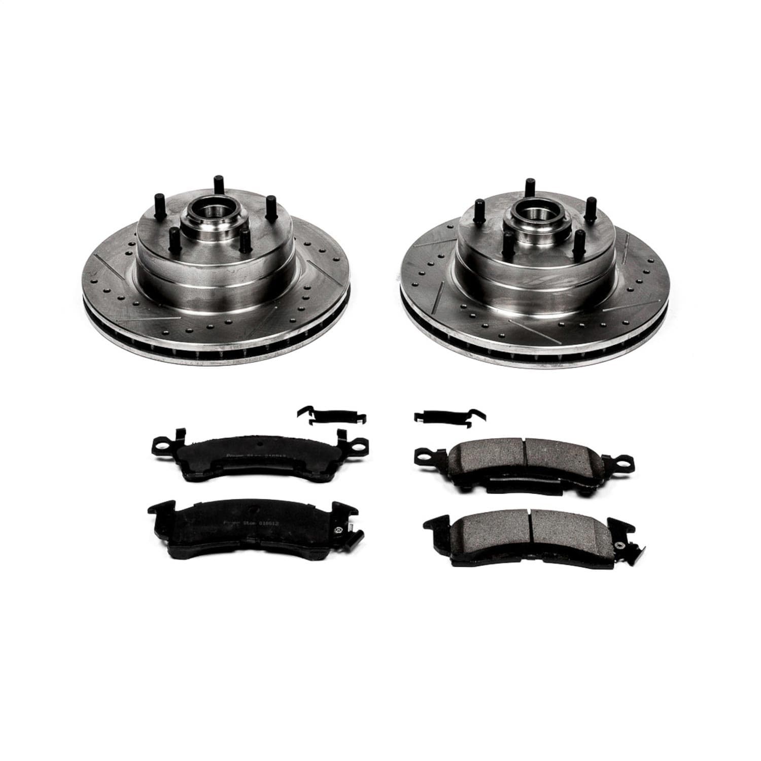 Power Stop - K2579 - Front - Disc Brake Pad and Rotor Kit image 1