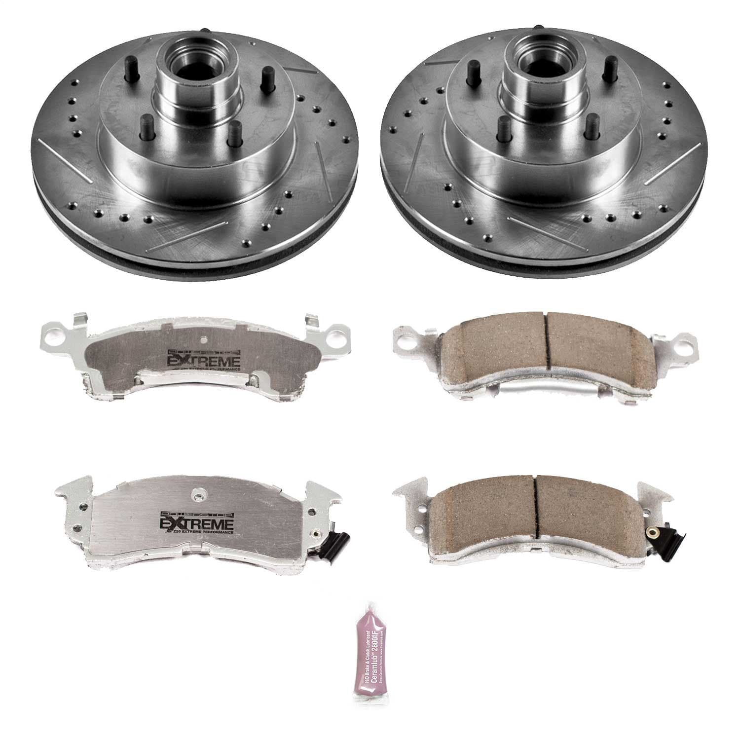 Power Stop - K2580-26 - Front - Disc Brake Pad and Rotor Kit image 1