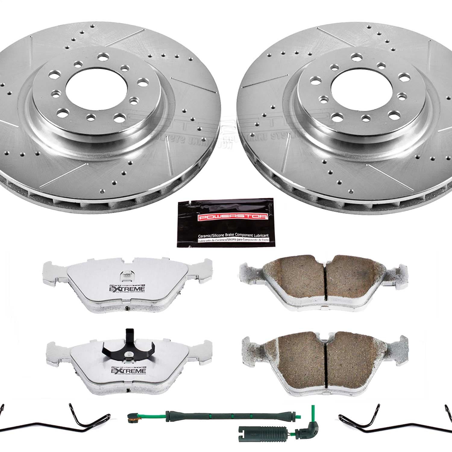 Power Stop - K2903-26 - Front - Disc Brake Pad and Rotor Kit image 1