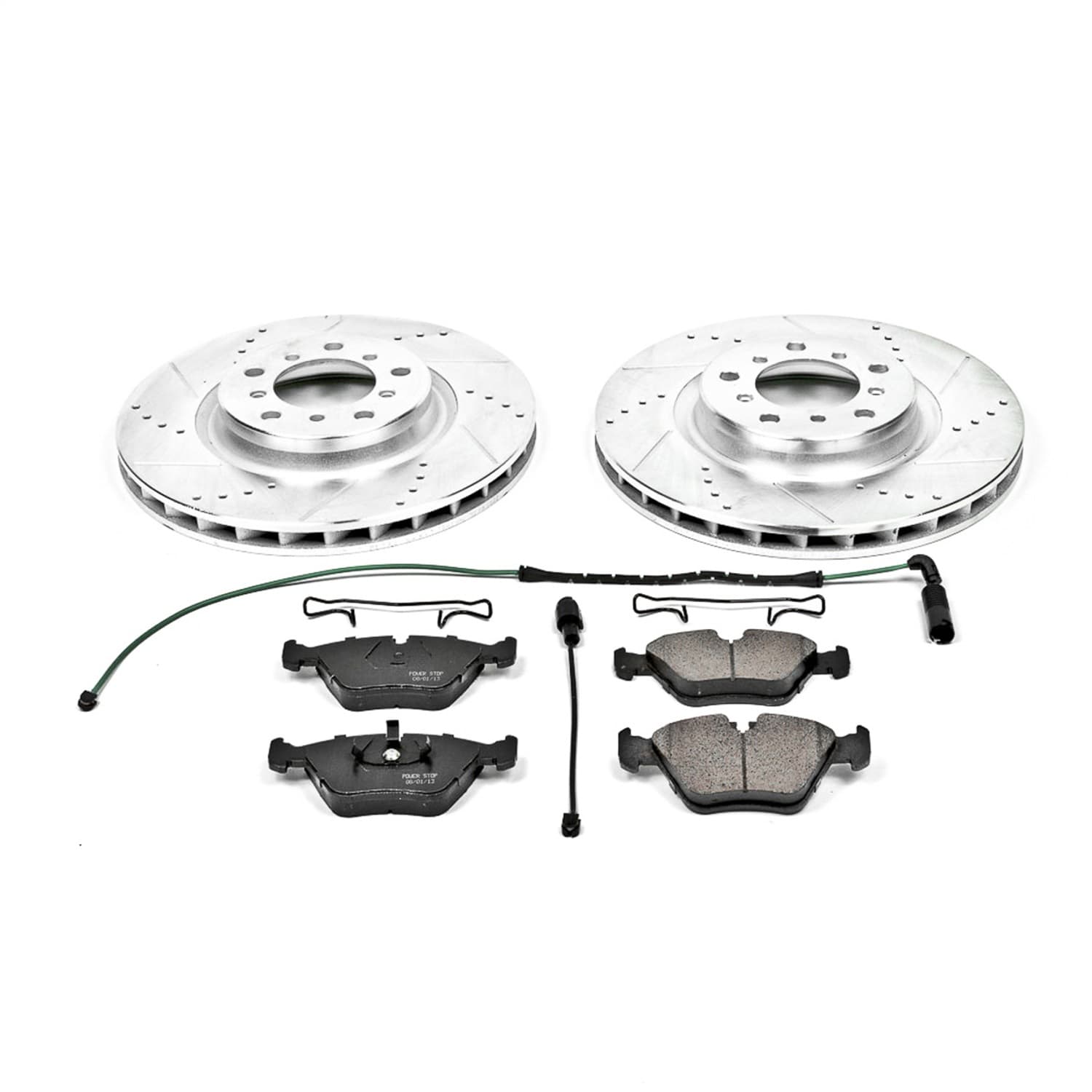 Power Stop - K2903 - Front - Disc Brake Pad and Rotor Kit image 1