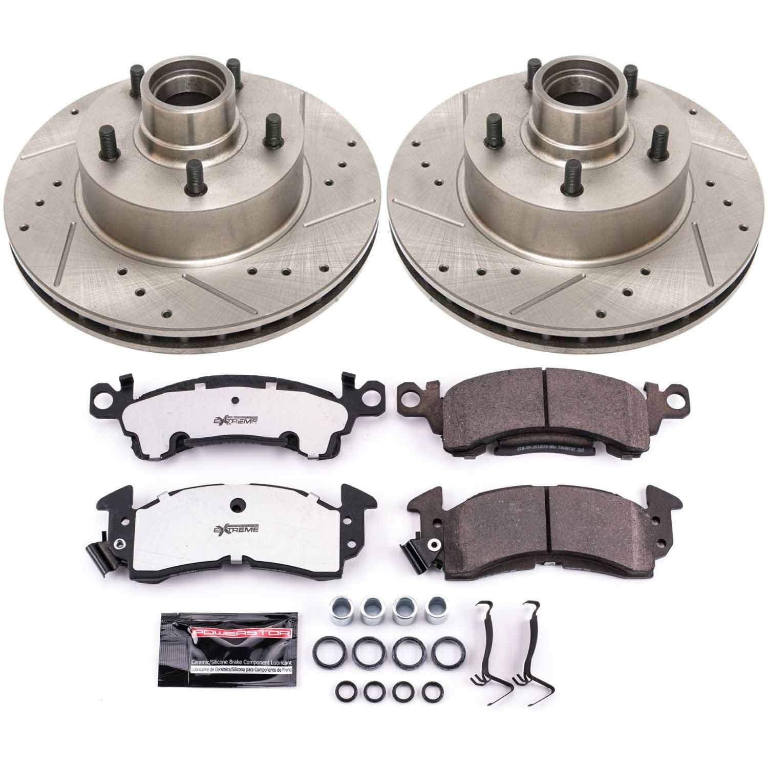 Power Stop - K2908-26 - Front - Disc Brake Pad and Rotor Kit image 1