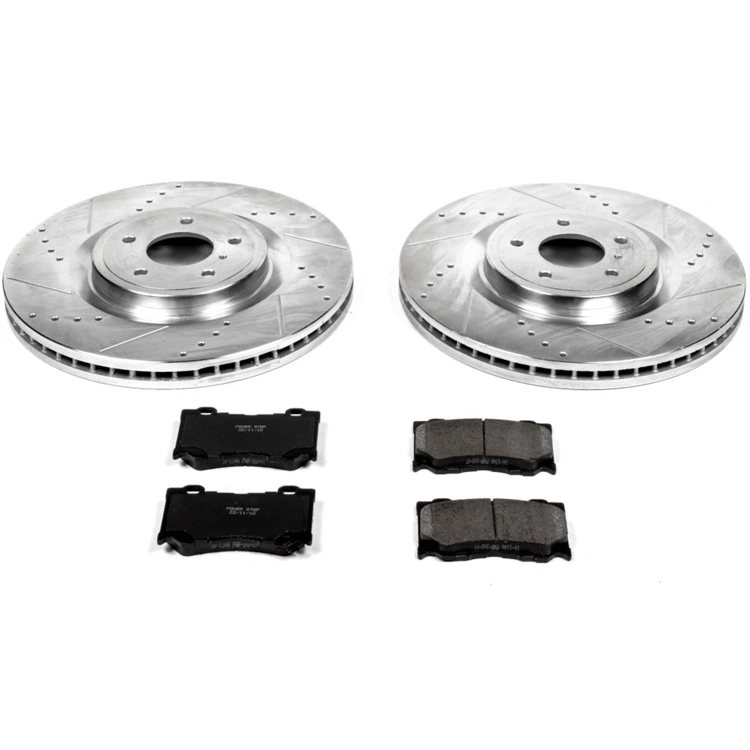 Power Stop - K2915 - Front - Disc Brake Pad and Rotor Kit image 1