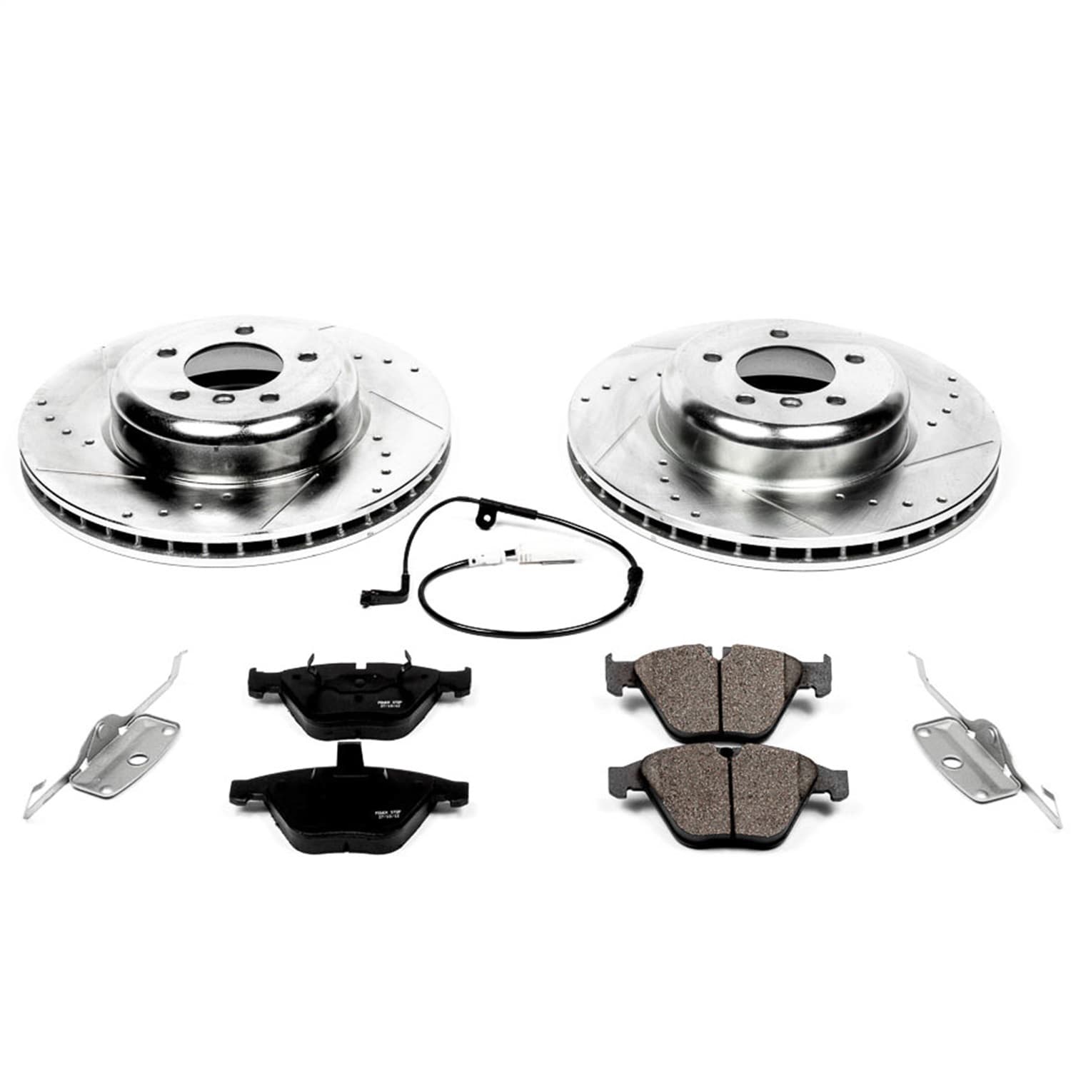 Power Stop - K2918 - Front - Disc Brake Pad and Rotor Kit image 1