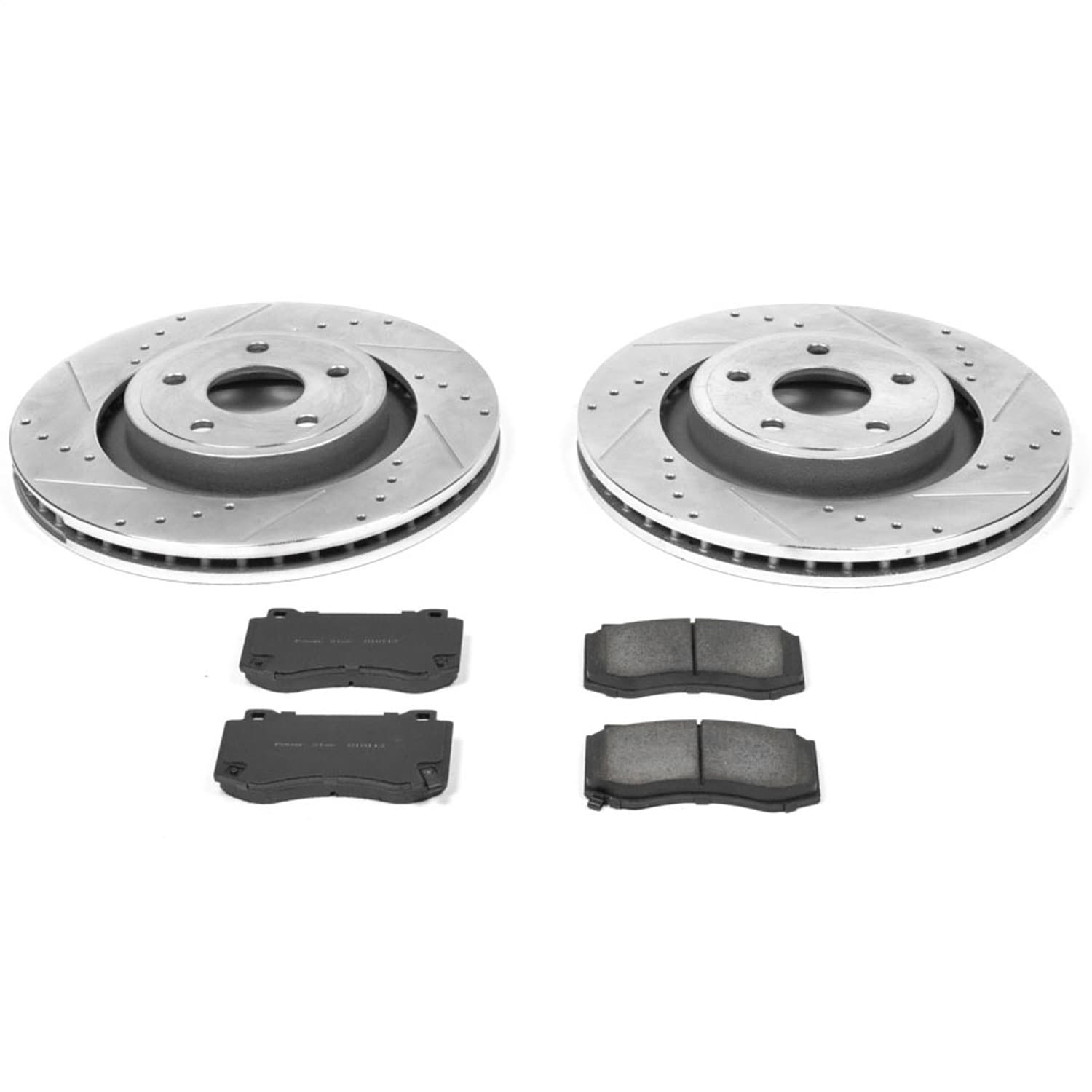 Power Stop - K2924 - Front - Disc Brake Pad and Rotor Kit image 1