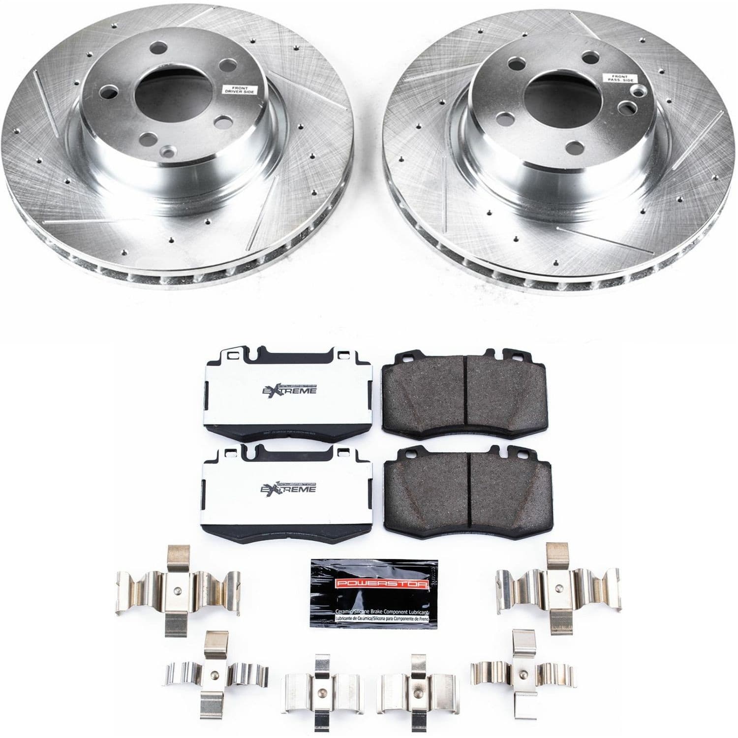 Power Stop - K2932-26 - Front - Disc Brake Pad and Rotor Kit image 1