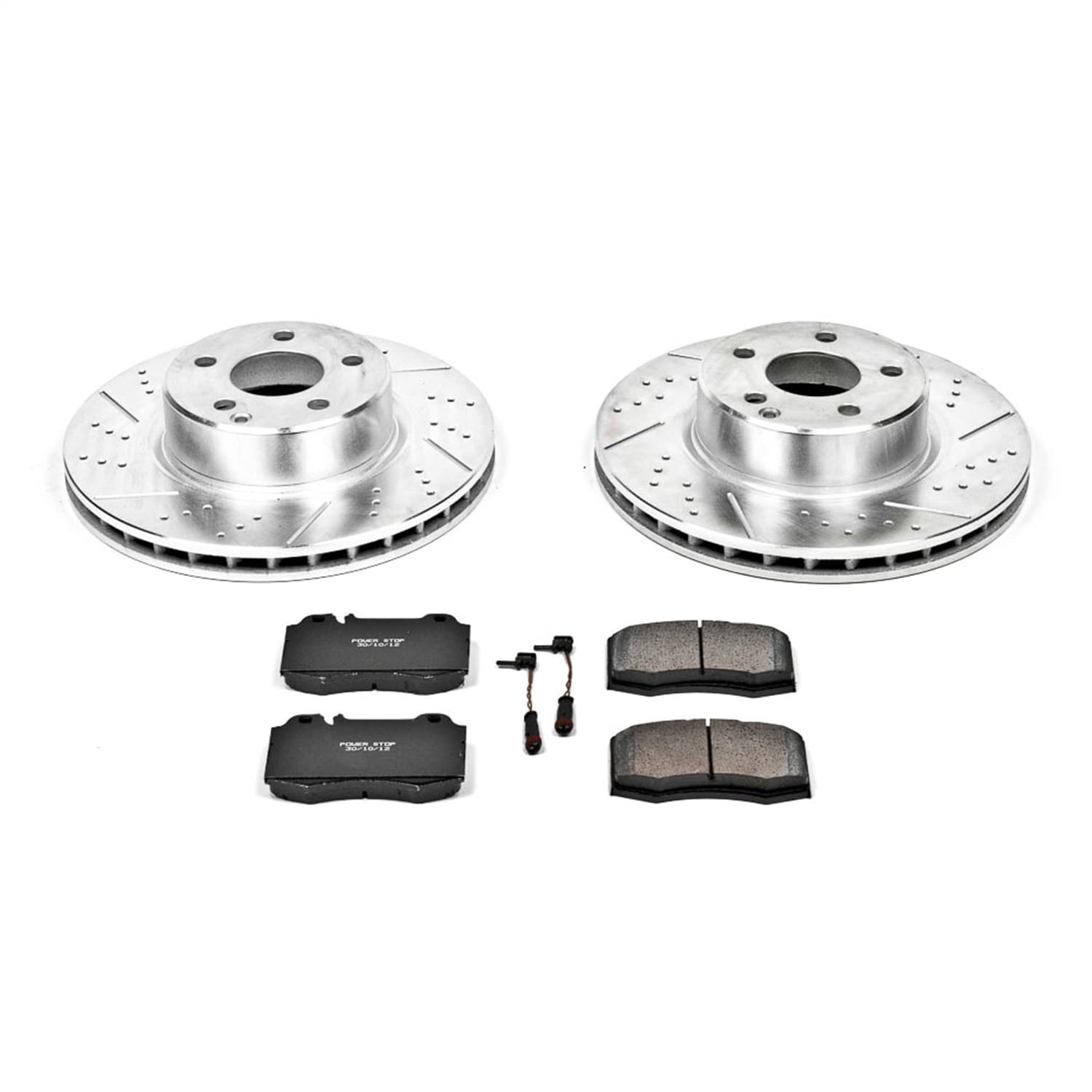 Power Stop - K2932 - Front - Disc Brake Pad and Rotor Kit image 1