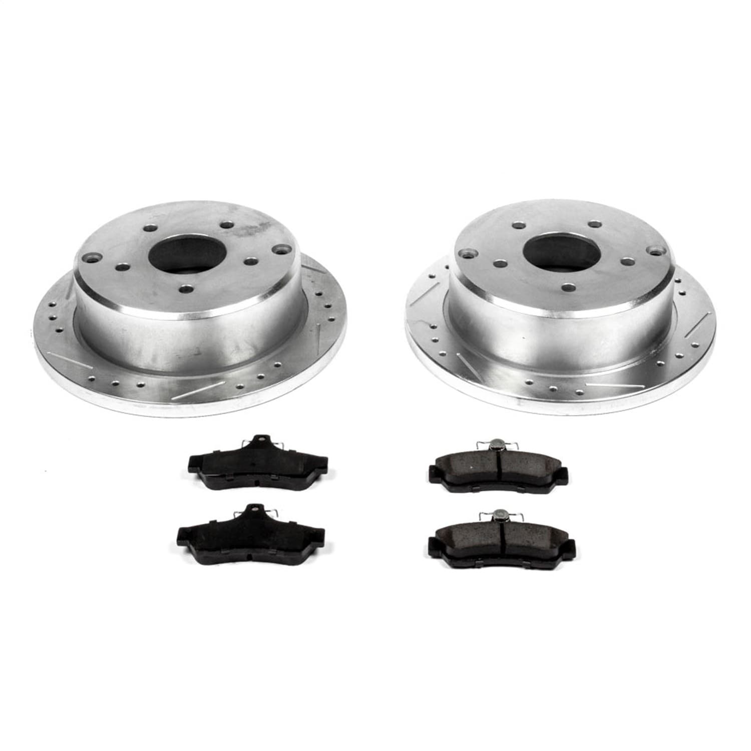 Power Stop - K2935 - Rear - Disc Brake Pad and Rotor Kit image 1
