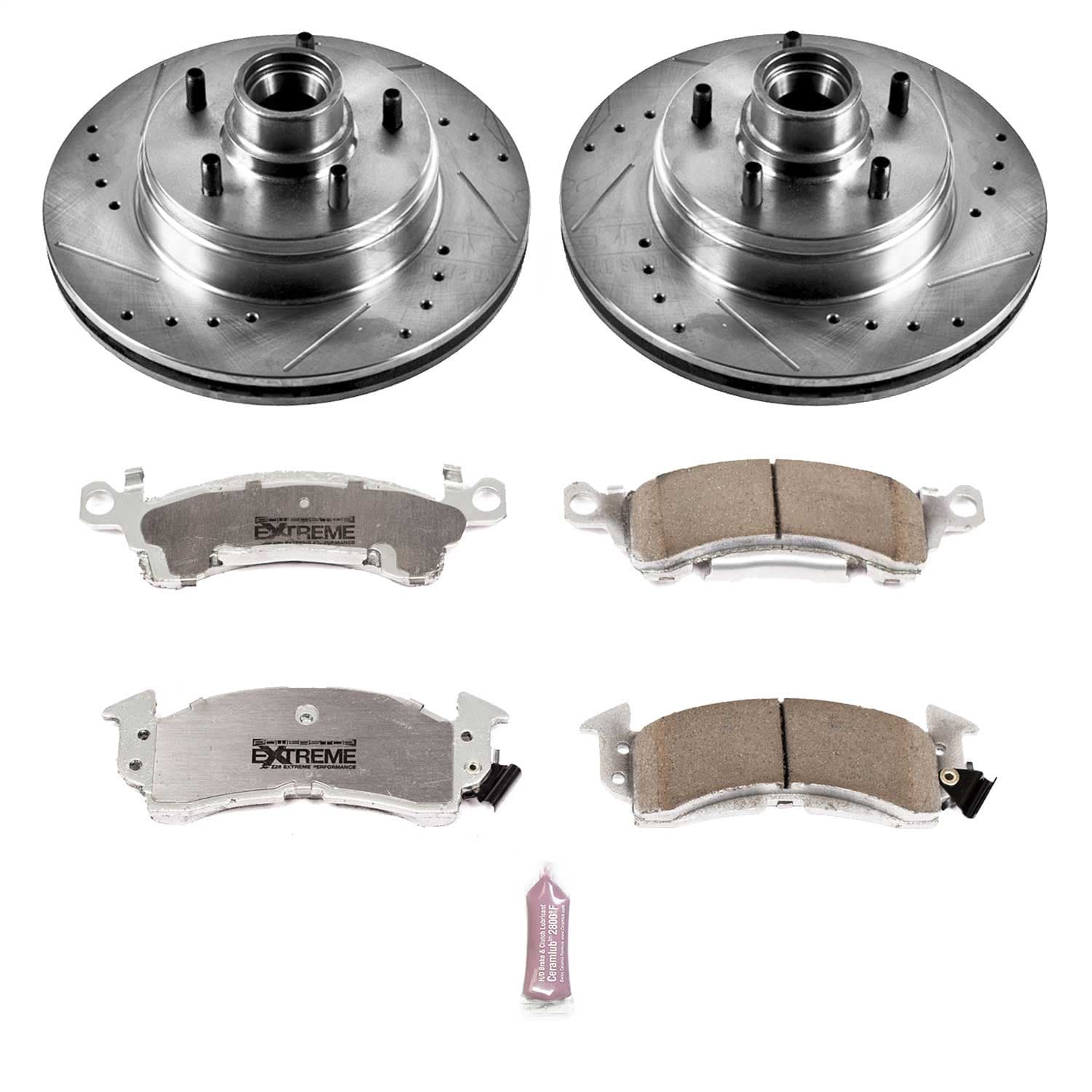 Power Stop - K2936-26 - Front - Disc Brake Pad and Rotor Kit image 1