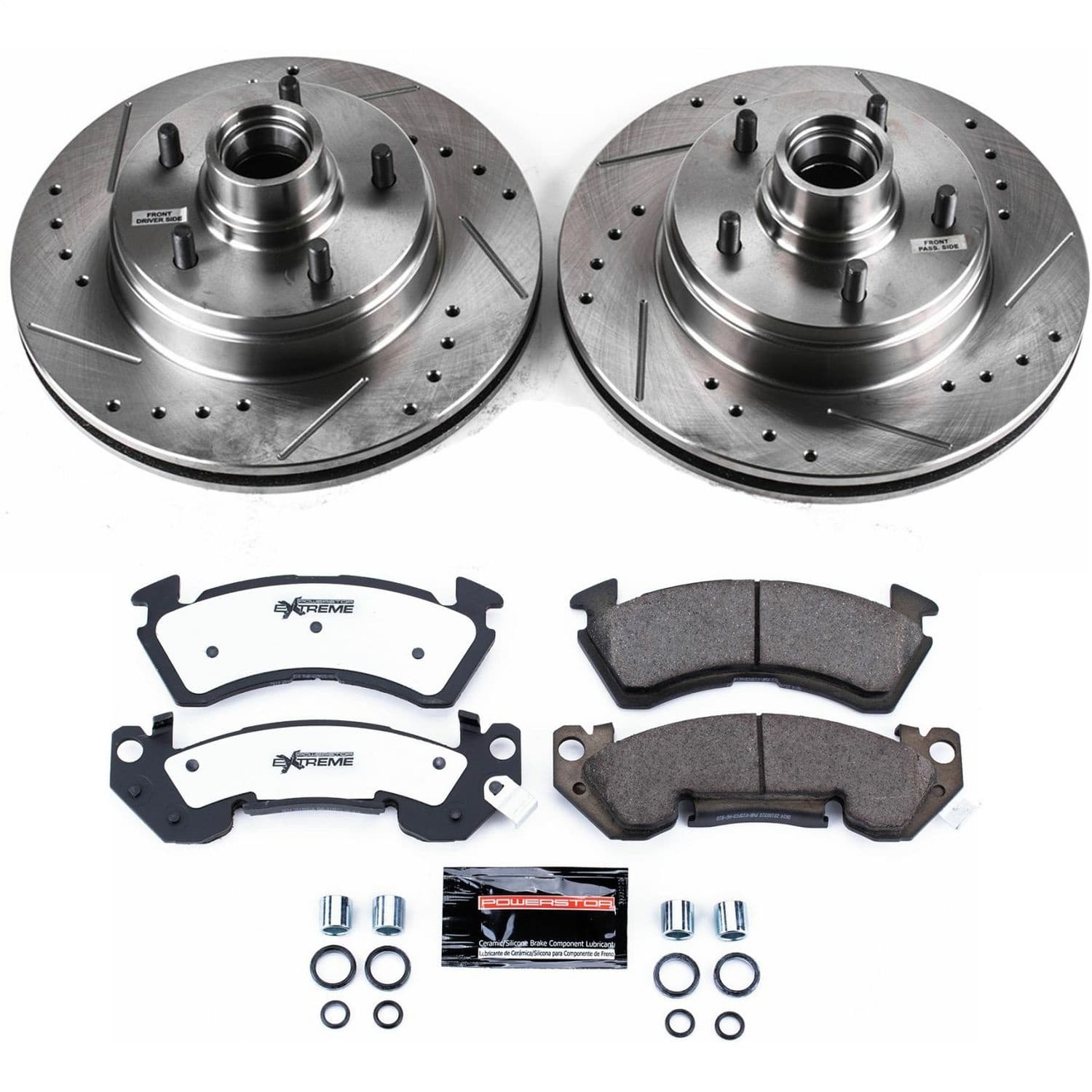Power Stop - K2937-26 - Front - Disc Brake Pad and Rotor Kit image 1