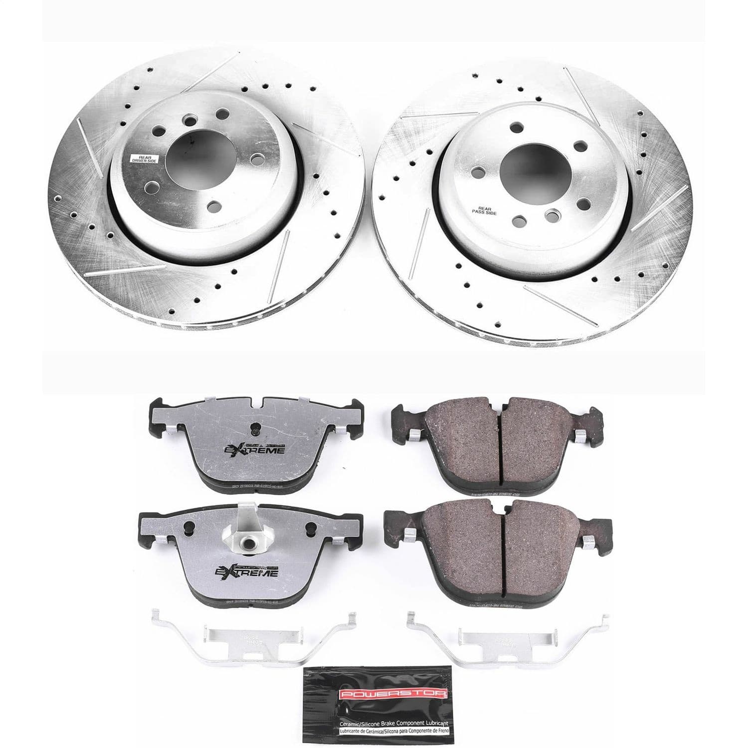 Power Stop - K2940-26 - Rear - Disc Brake Pad and Rotor Kit image 1