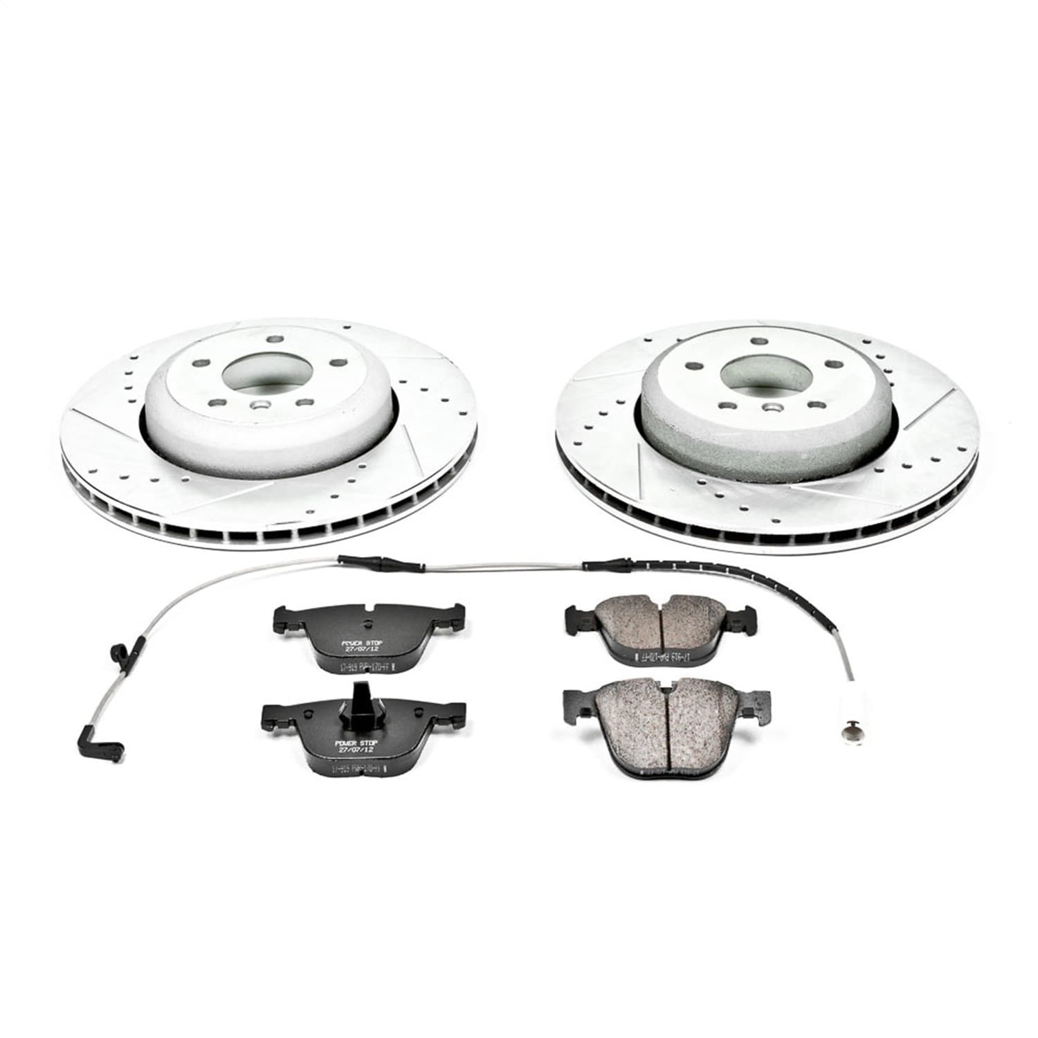 Power Stop - K2940 - Rear - Disc Brake Pad and Rotor Kit image 1