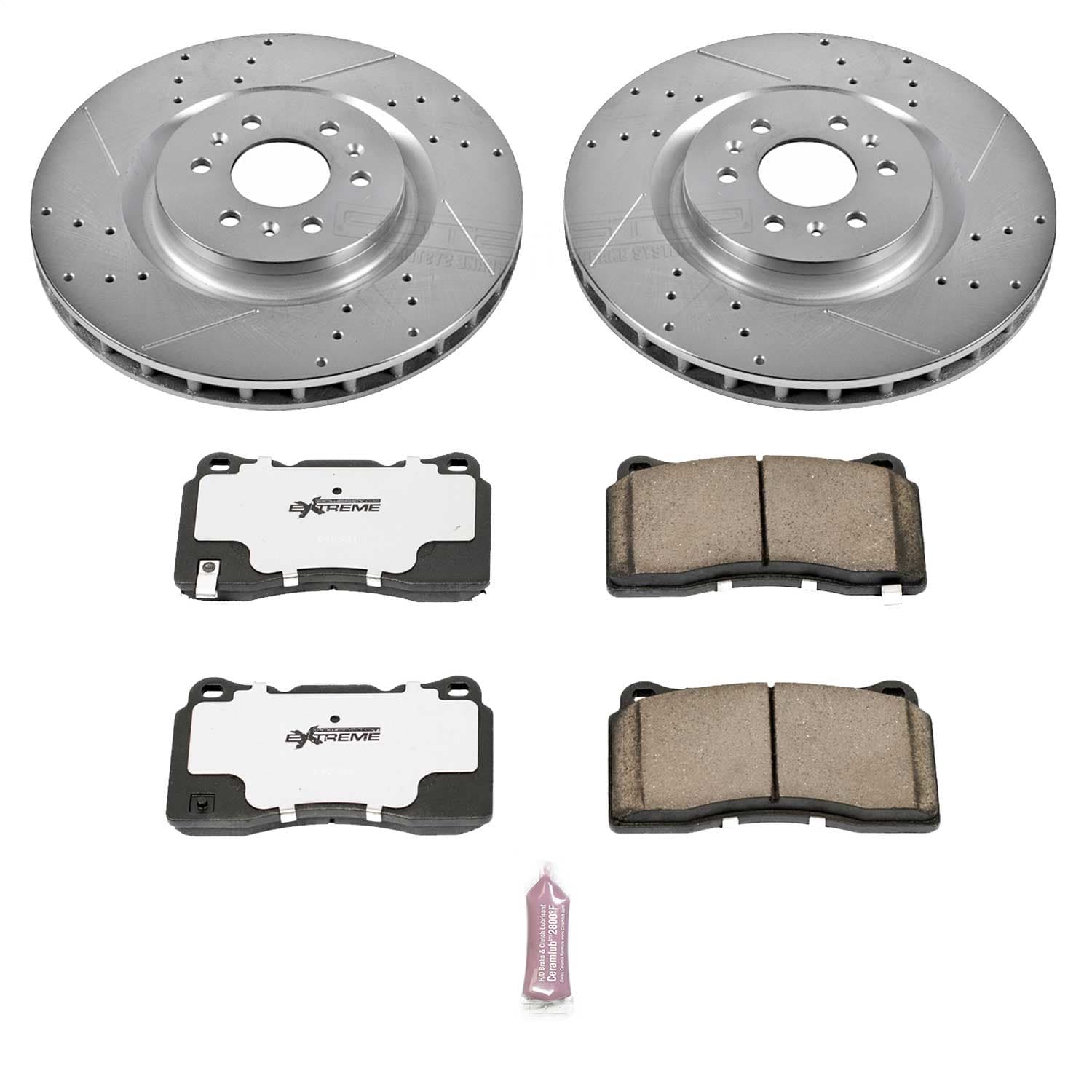 Power Stop - K2944-26 - Front - Disc Brake Pad and Rotor Kit image 1