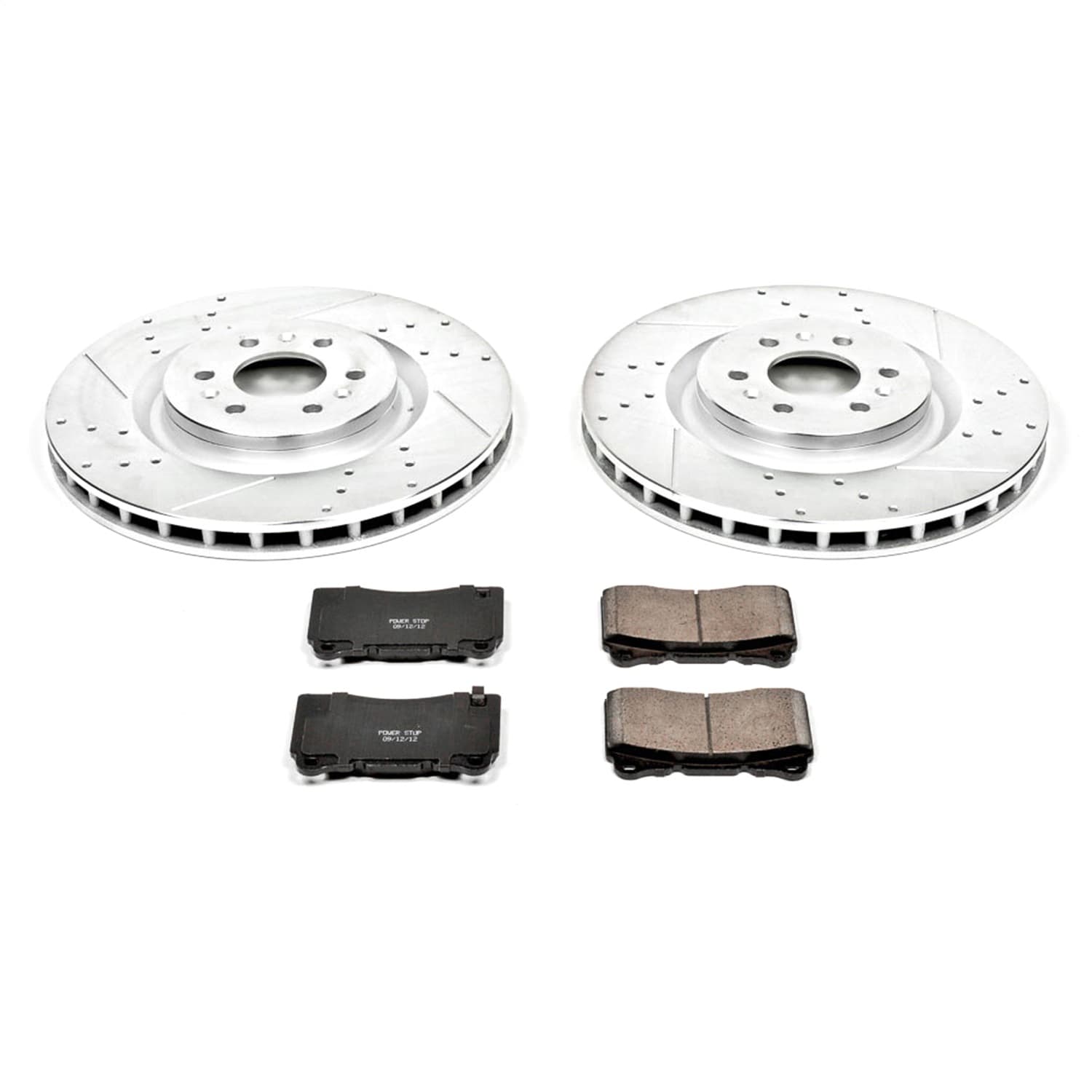 Power Stop - K2944 - Front - Disc Brake Pad and Rotor Kit image 1