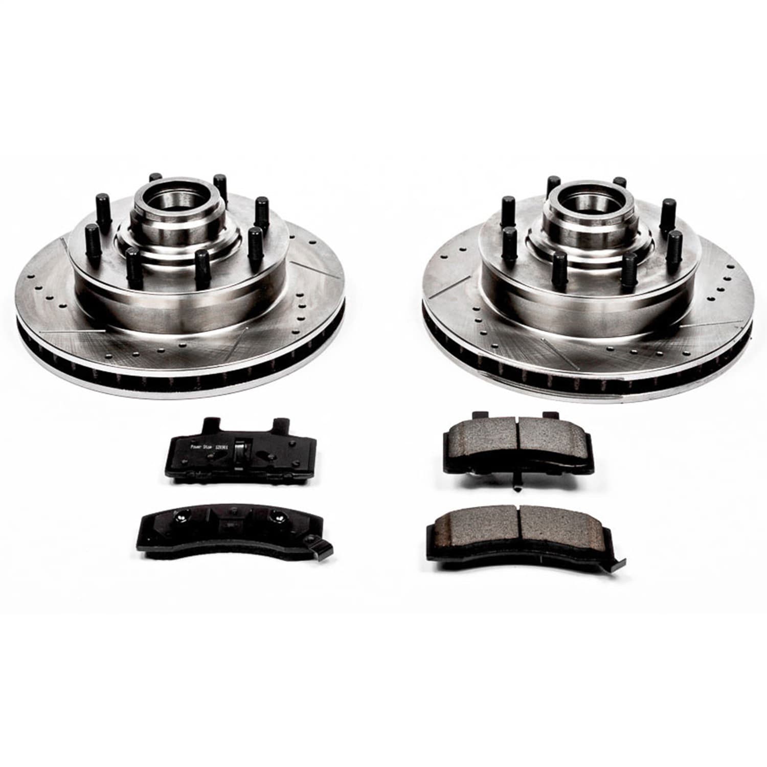 Power Stop - K2947 - Front - Disc Brake Pad and Rotor Kit image 1