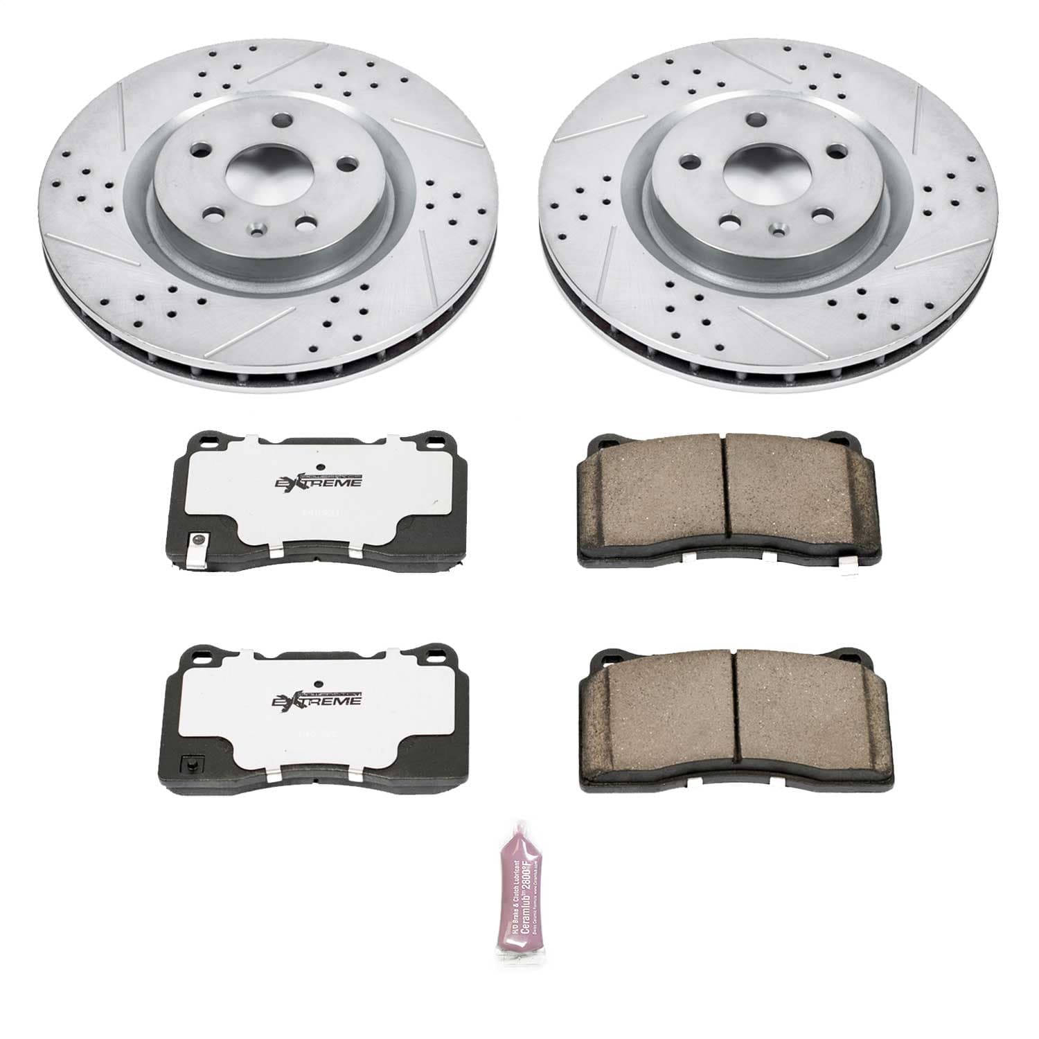 Power Stop - K2948-26 - Front - Disc Brake Pad and Rotor Kit image 1