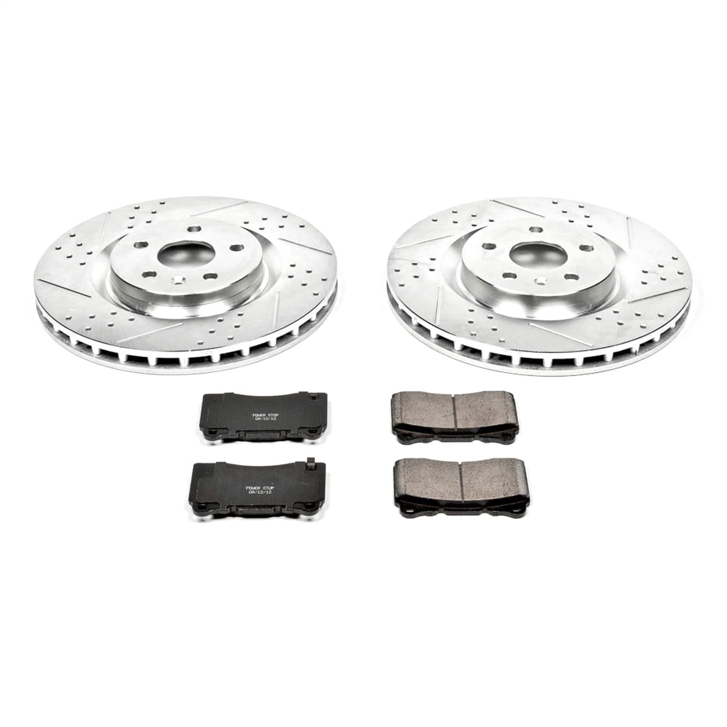 Power Stop - K2948 - Front - Disc Brake Pad and Rotor Kit image 1