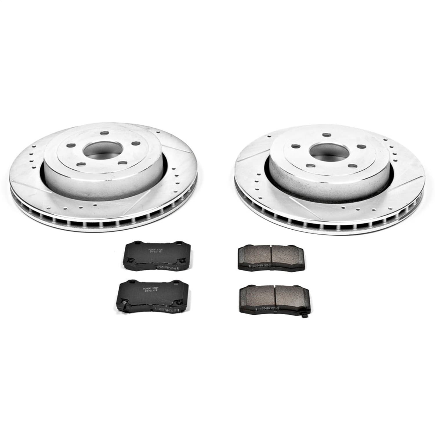 Power Stop - K2949 - Rear - Disc Brake Pad and Rotor Kit image 1