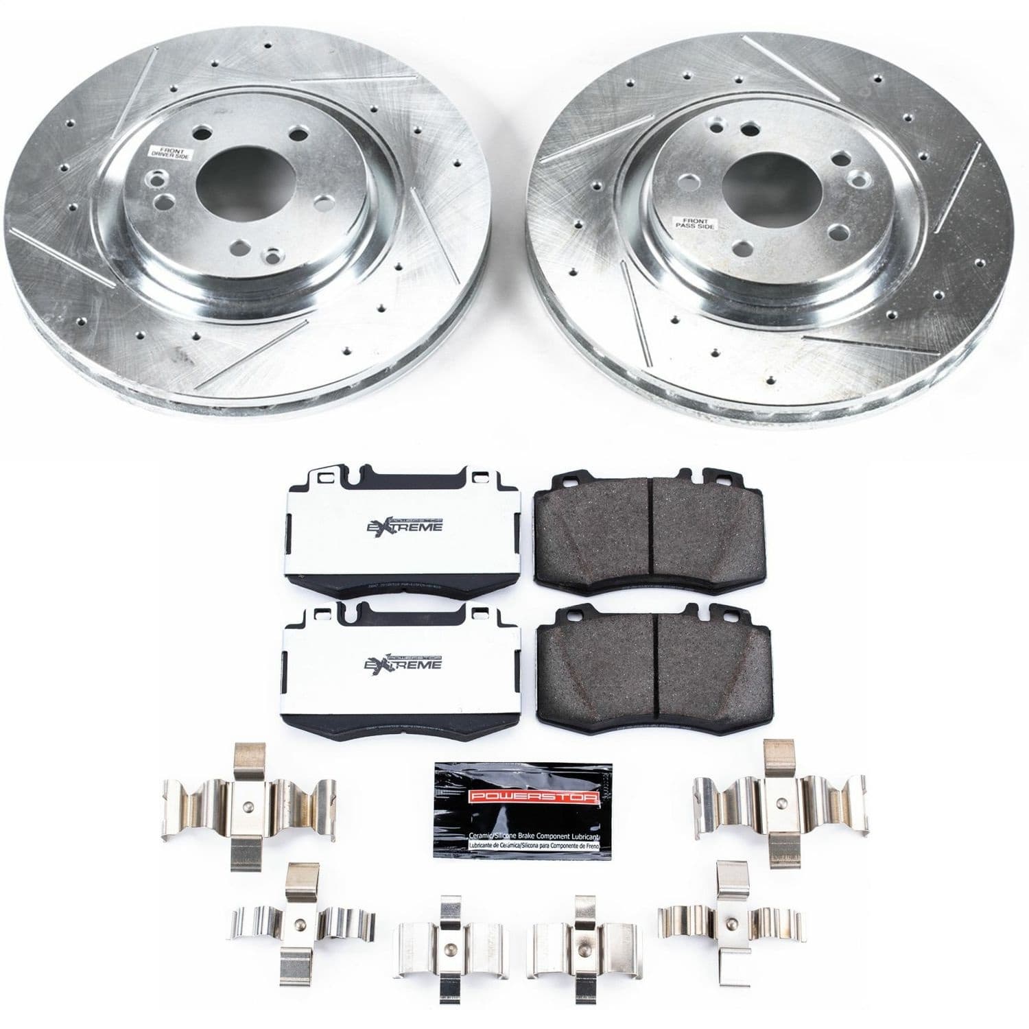 Power Stop - K2950-26 - Front - Disc Brake Pad and Rotor Kit image 1