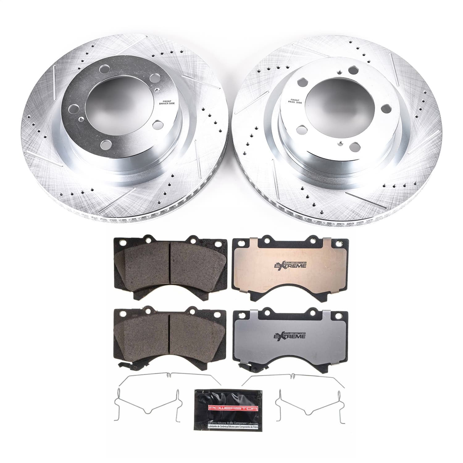 Power Stop - K2952-36 - Front - Disc Brake Pad and Rotor Kit image 1
