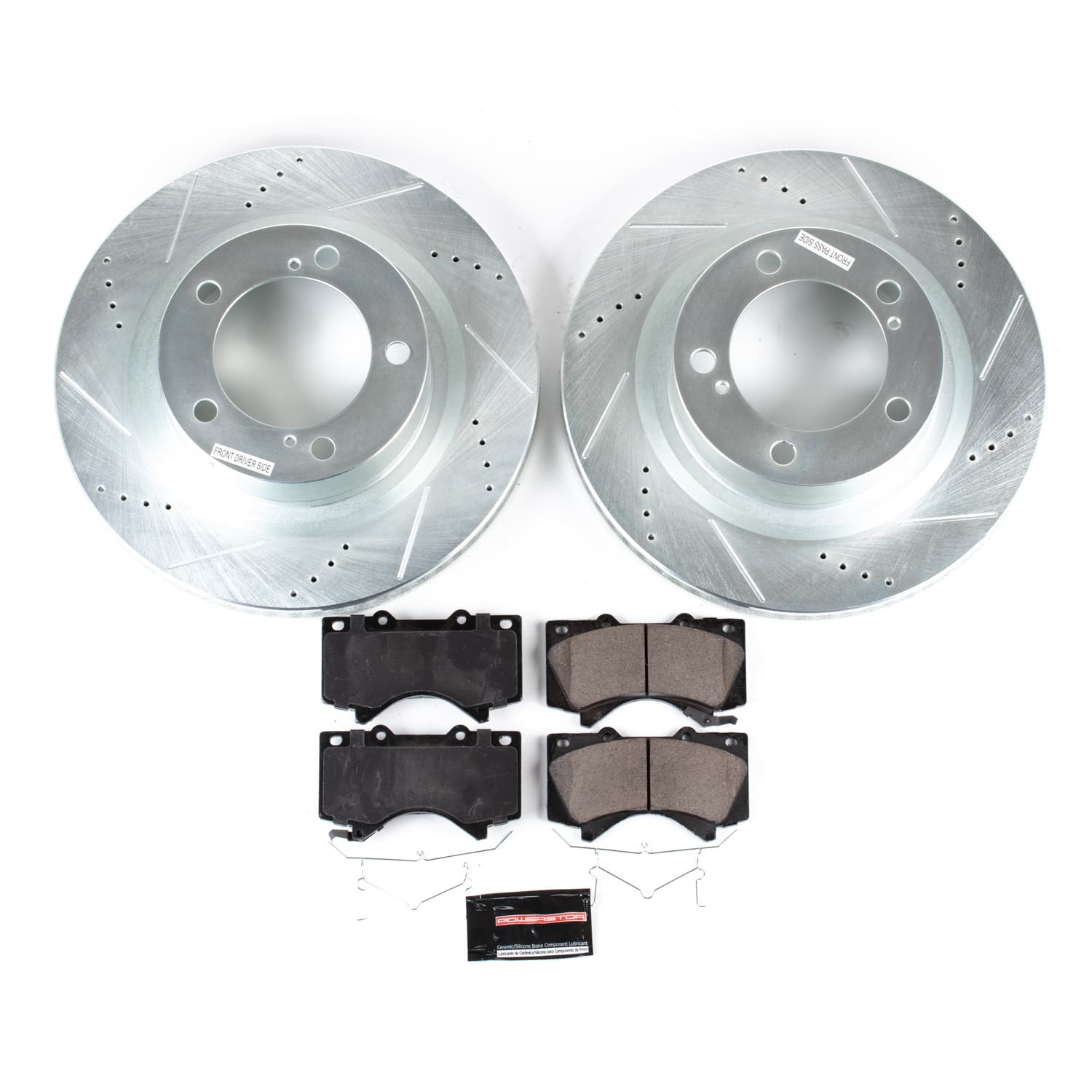 Power Stop - K2952 - Front - Disc Brake Pad and Rotor Kit image 3