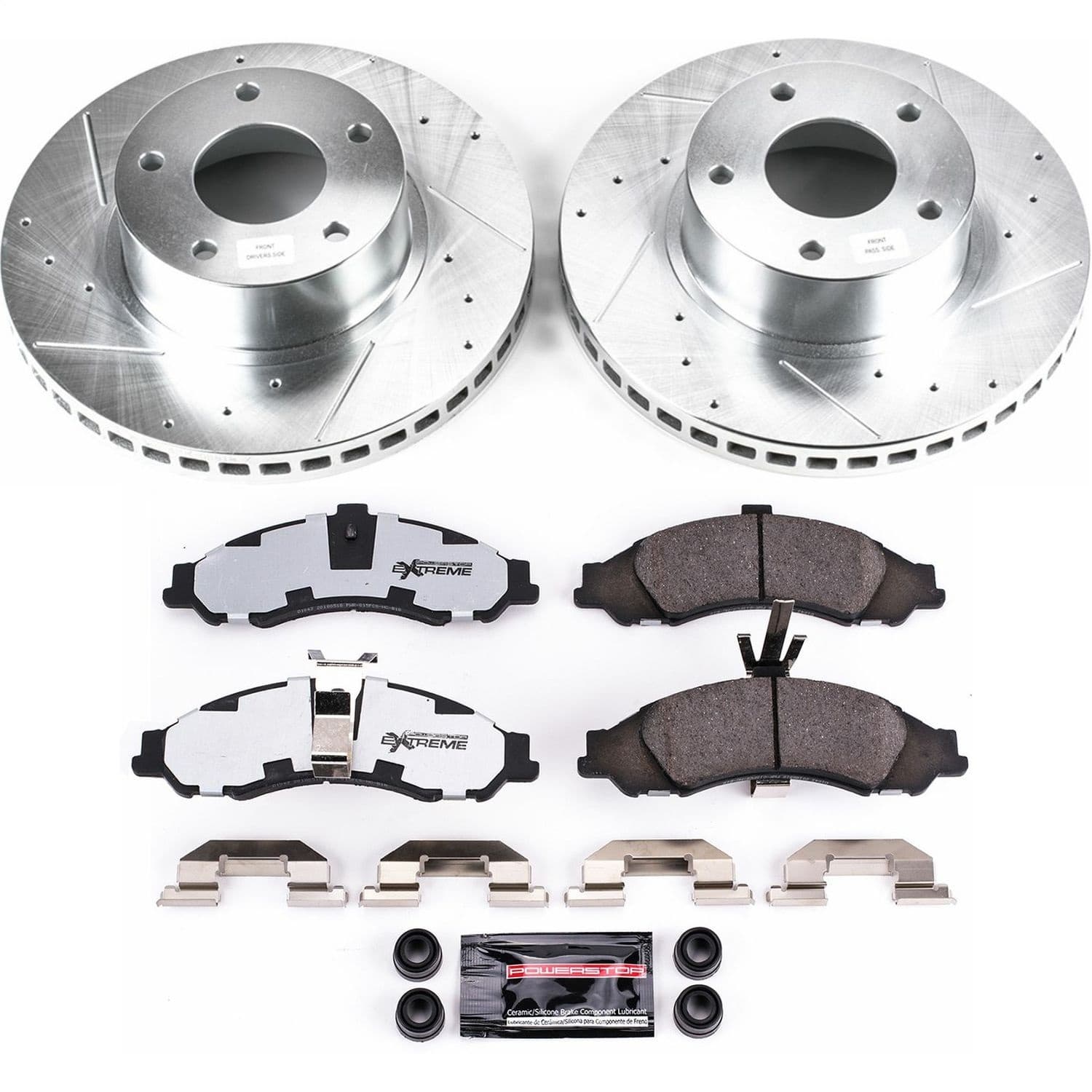 Power Stop - K2965-26 - Front - Disc Brake Pad and Rotor Kit image 1