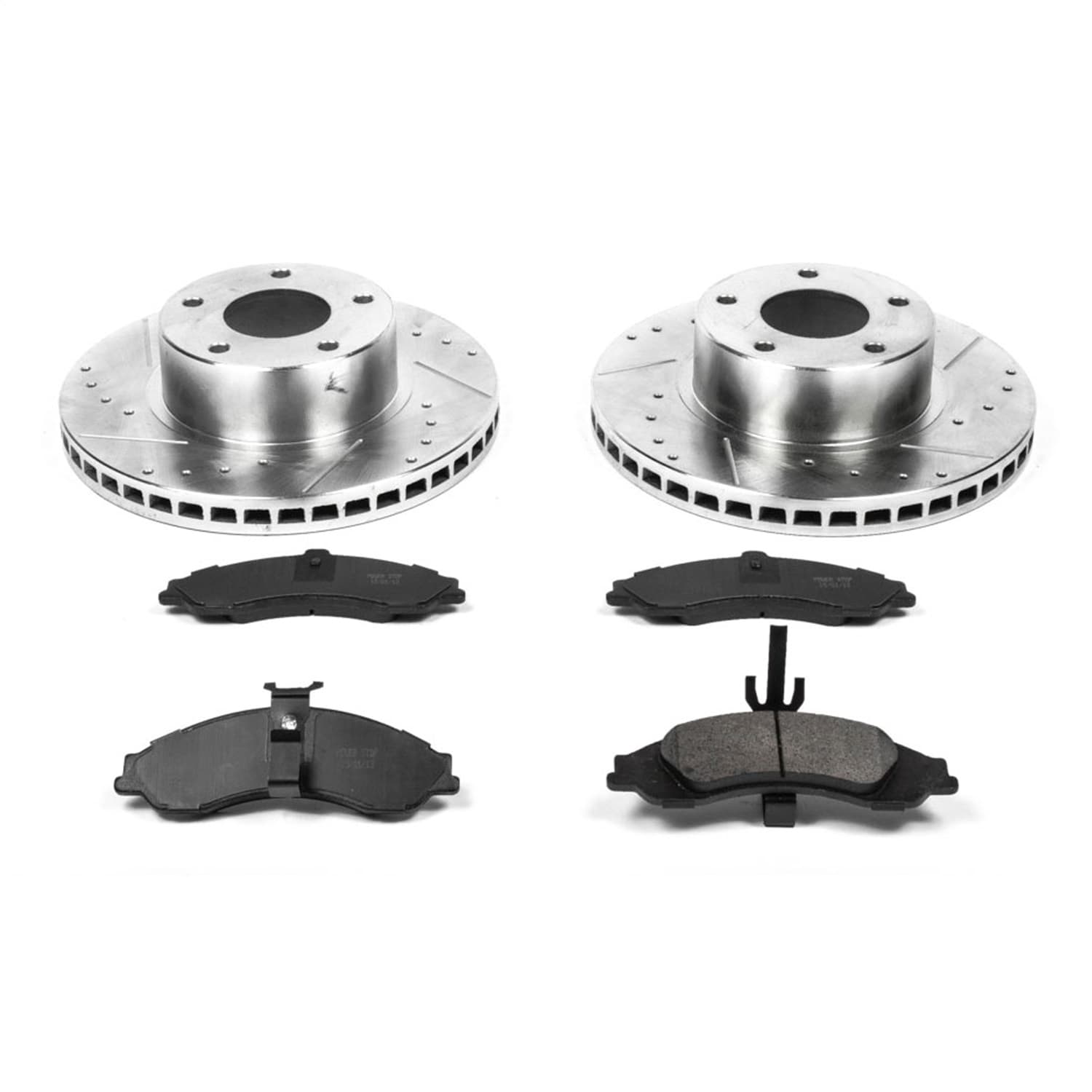 Power Stop - K2965 - Front - Disc Brake Pad and Rotor Kit image 1