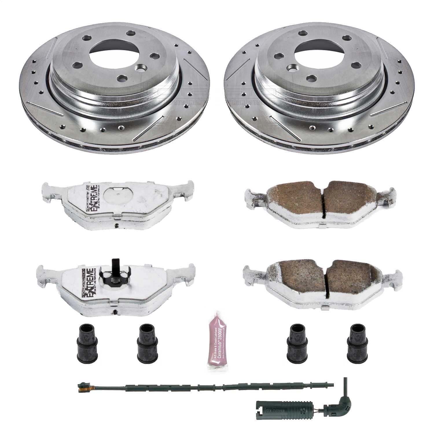 Power Stop - K2970-26 - Rear - Disc Brake Pad and Rotor Kit image 1
