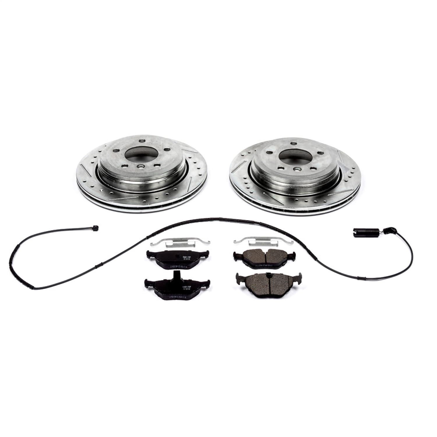 Power Stop - K2970 - Rear - Disc Brake Pad and Rotor Kit image 1