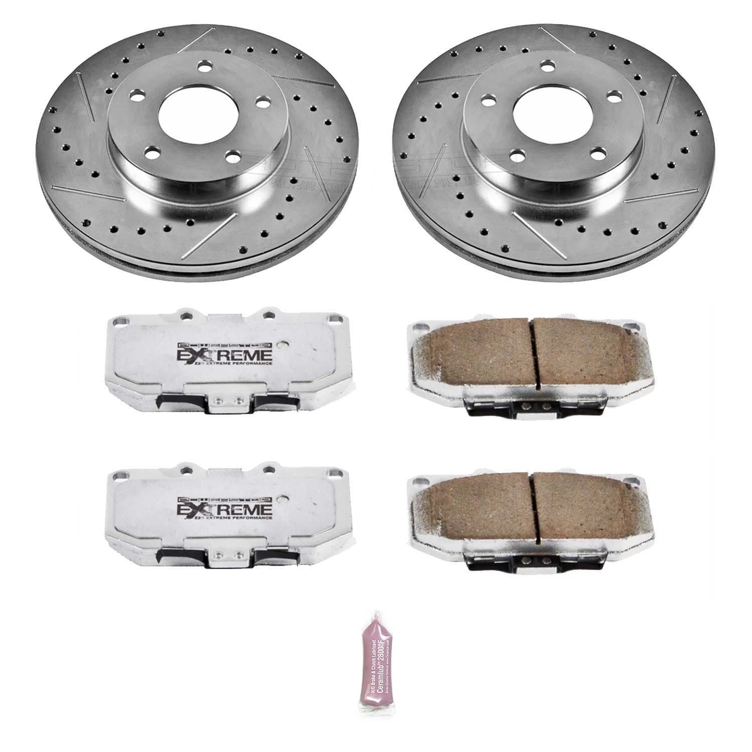 Power Stop - K2973-26 - Front - Disc Brake Pad and Rotor Kit image 1