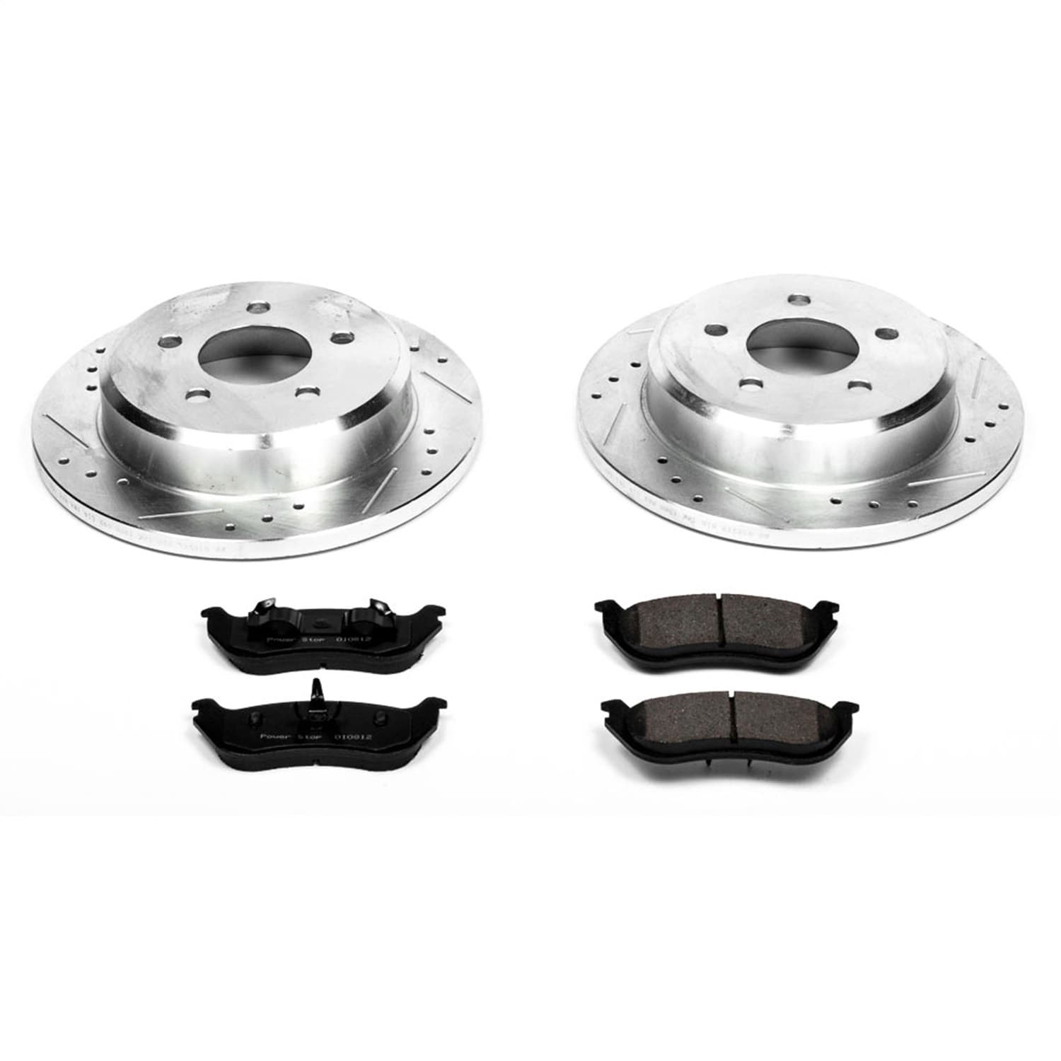Power Stop - K2984 - Rear - Disc Brake Pad and Rotor Kit image 1