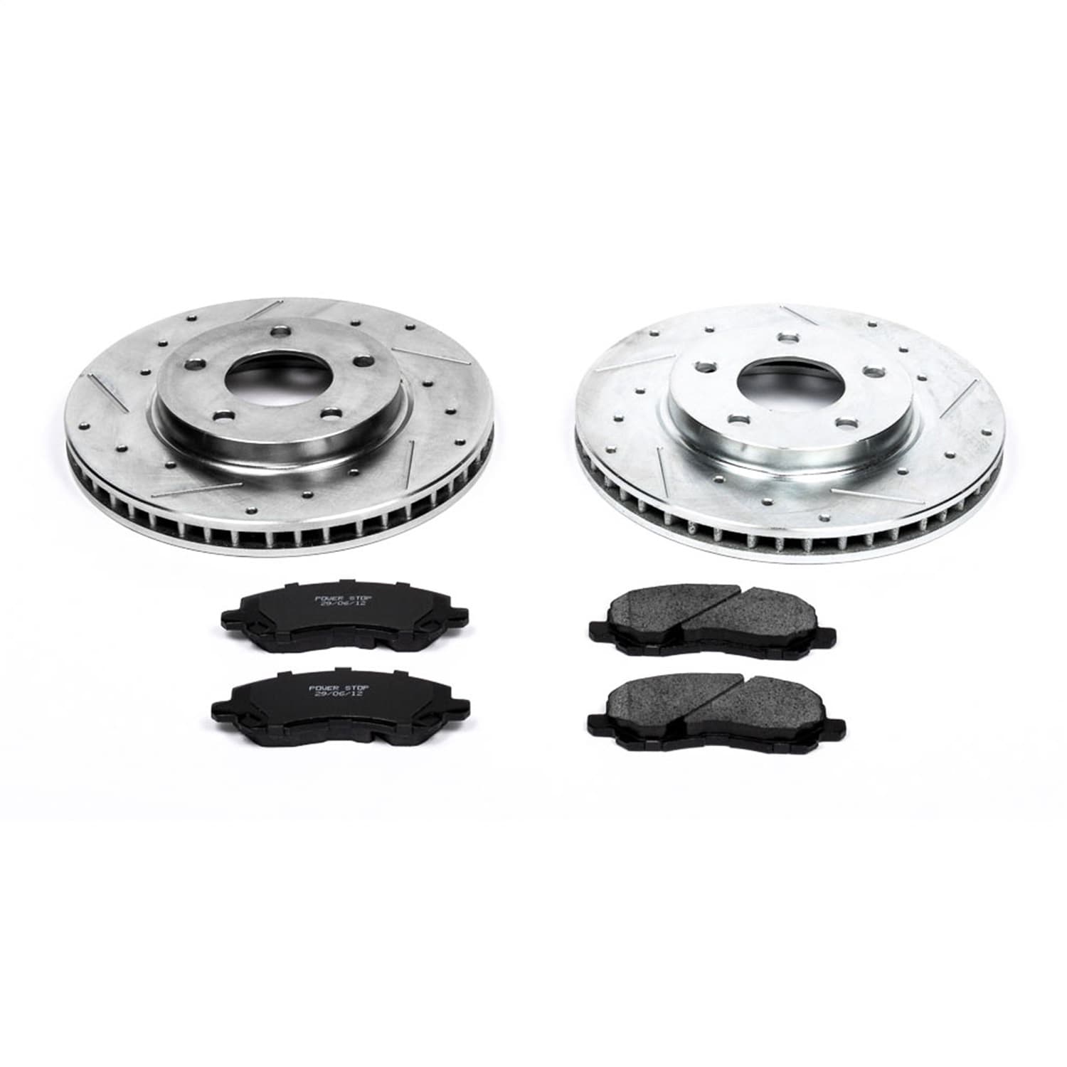 Power Stop - K2992 - Front - Disc Brake Pad and Rotor Kit image 1