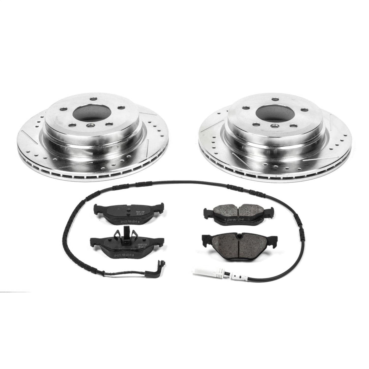 Power Stop - K3001 - Rear - Disc Brake Pad and Rotor Kit image 1