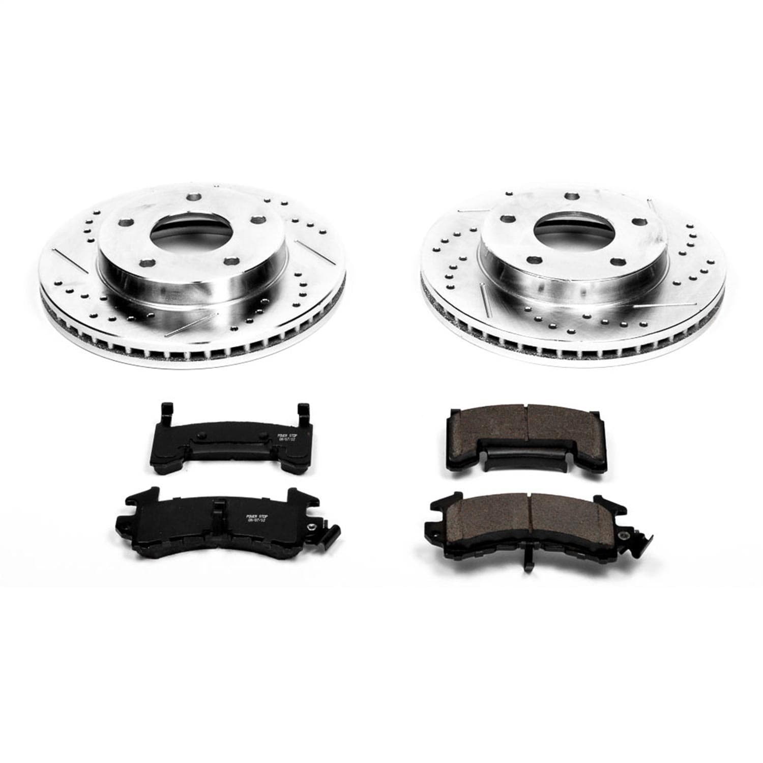 Power Stop - K3003 - Rear - Disc Brake Pad and Rotor Kit image 1