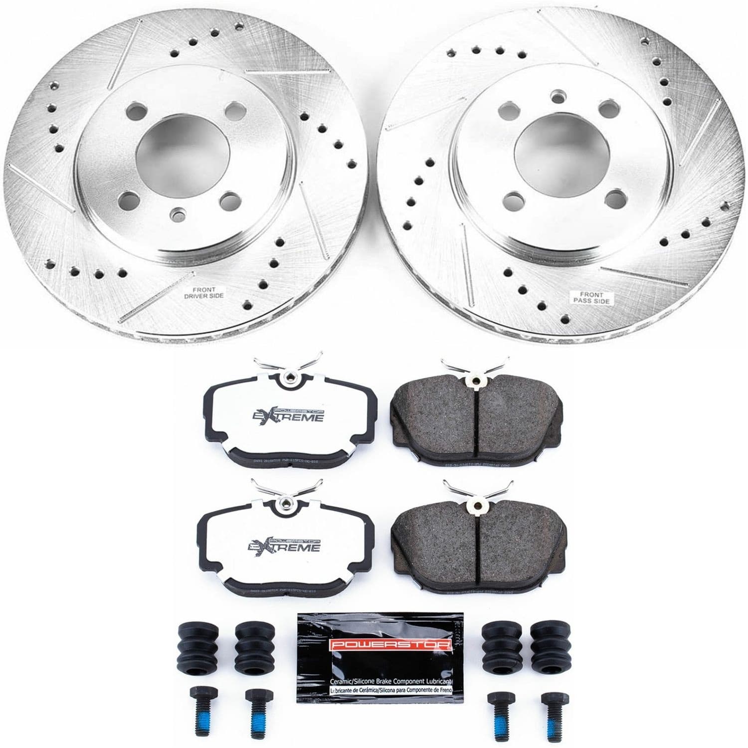 Power Stop - K3008-36 - Front - Disc Brake Pad and Rotor Kit image 1