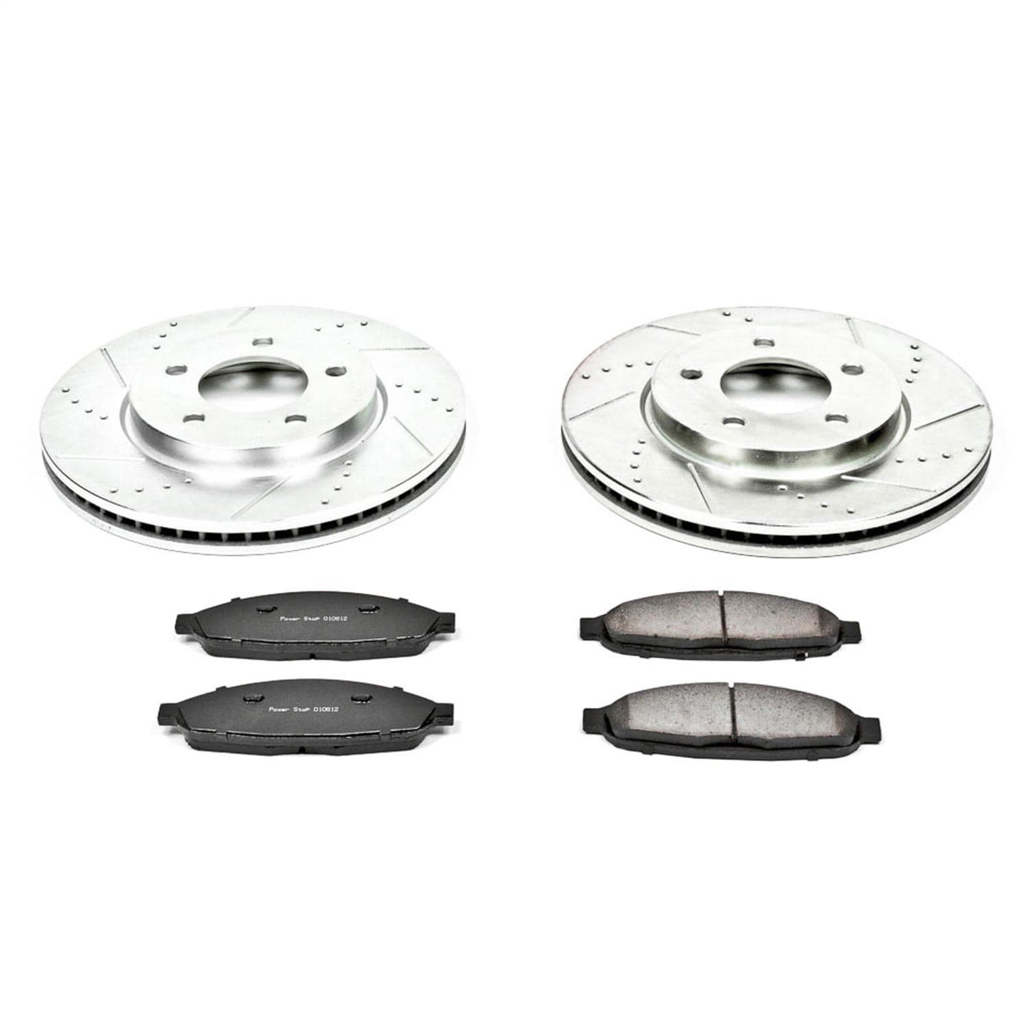 Power Stop - K3009 - Front - Disc Brake Pad and Rotor Kit image 1