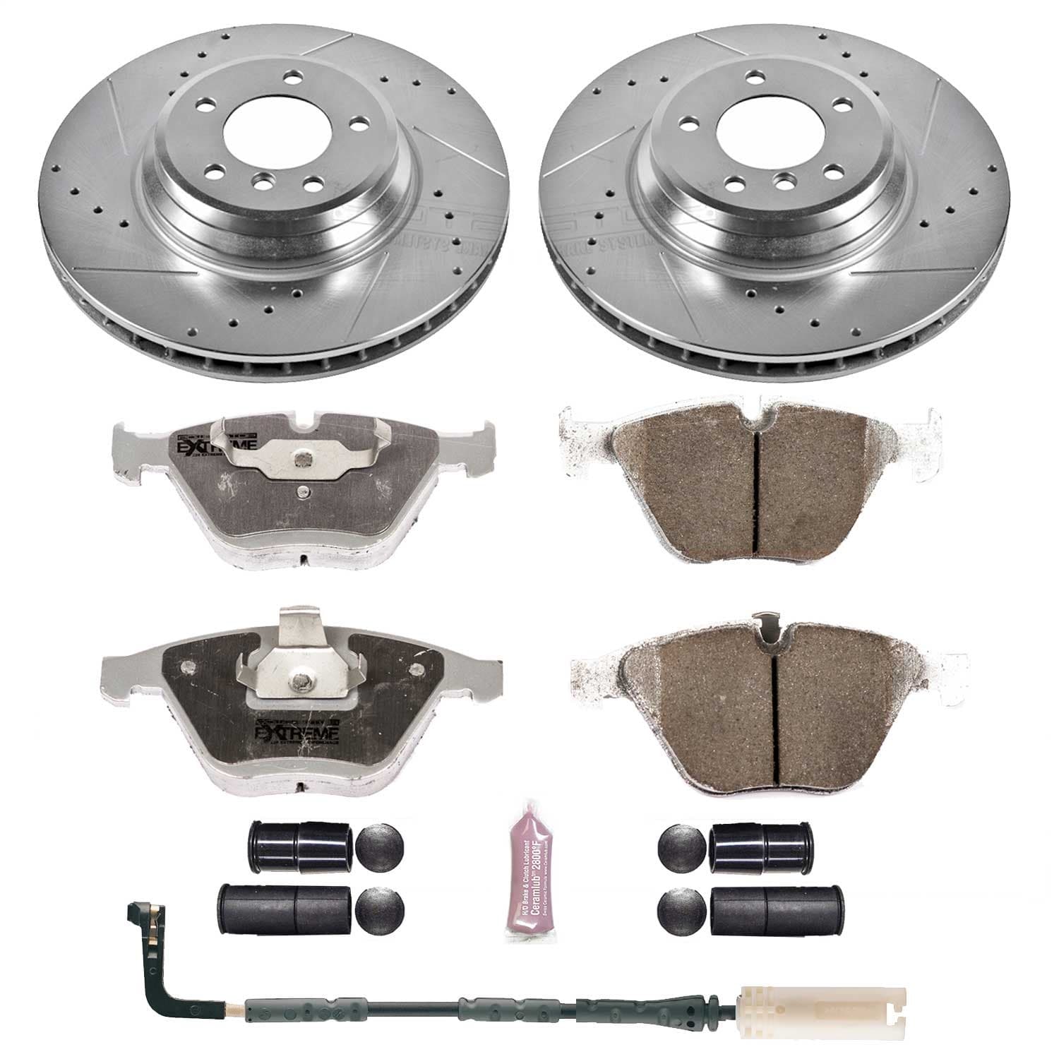 Power Stop - K3015-26 - Front - Disc Brake Pad and Rotor Kit image 1