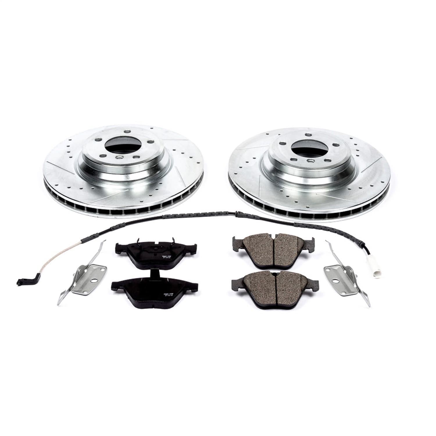 Power Stop - K3015 - Front - Disc Brake Pad and Rotor Kit image 1