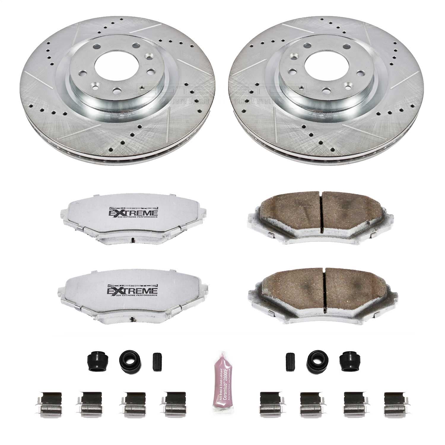 Power Stop - K3026-26 - Front - Disc Brake Pad and Rotor Kit image 1