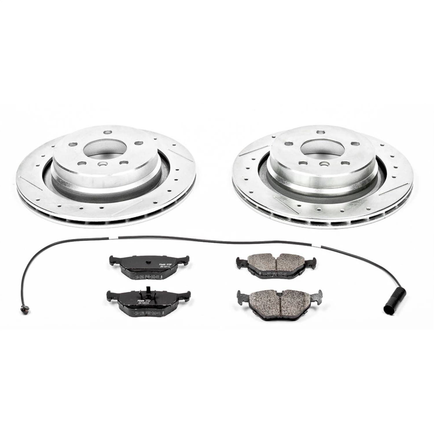 Power Stop - K3030 - Rear - Disc Brake Pad and Rotor Kit image 1