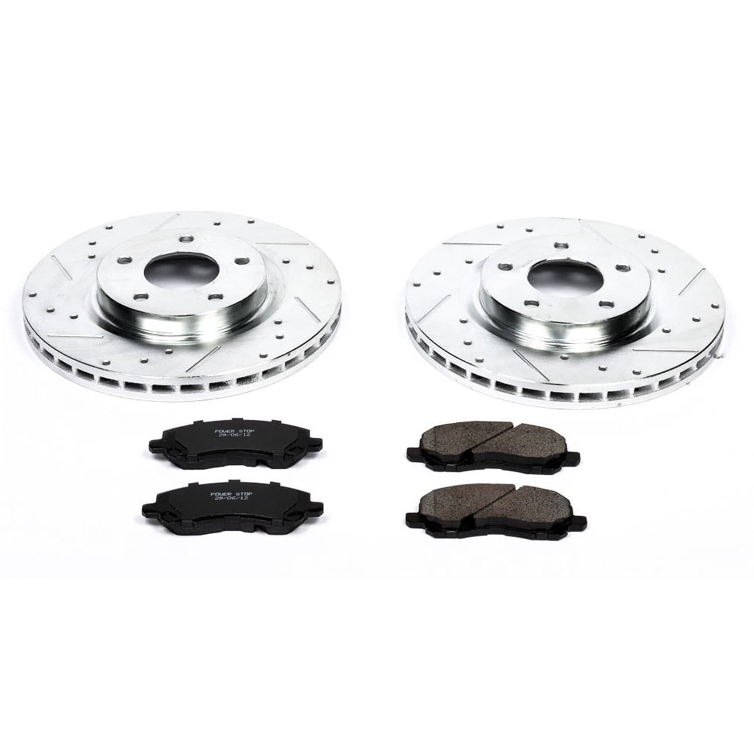 Power Stop - K3032 - Front - Disc Brake Pad and Rotor Kit image 1